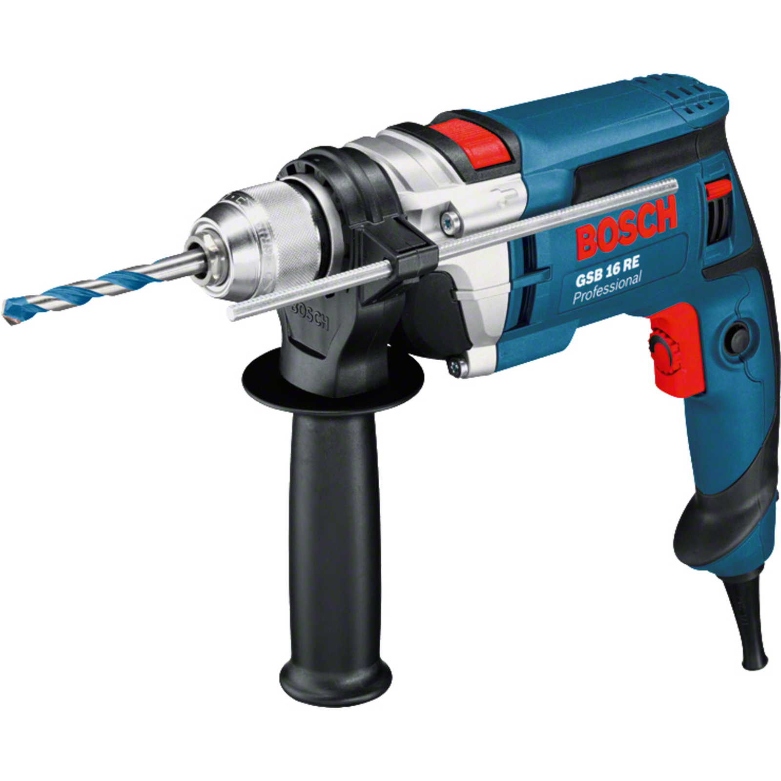 Bosch GSB 16 RE Professional redary Hammer Drilldriver 750 W Drill Chuck Key 13mm 2.3 N-m