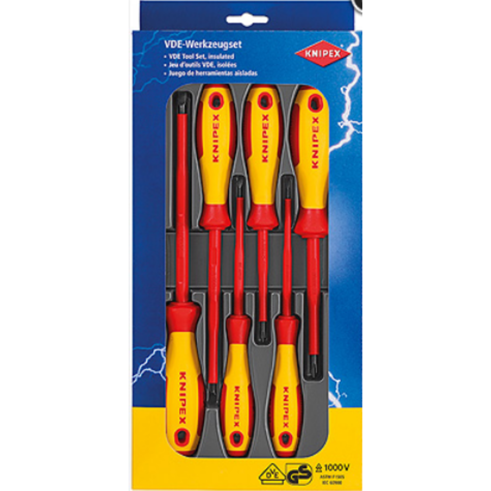 KNIPEX 00 20 12 V01 365 Mm 170 Mm 35 Mm 610 G Plastic Red/Yellow