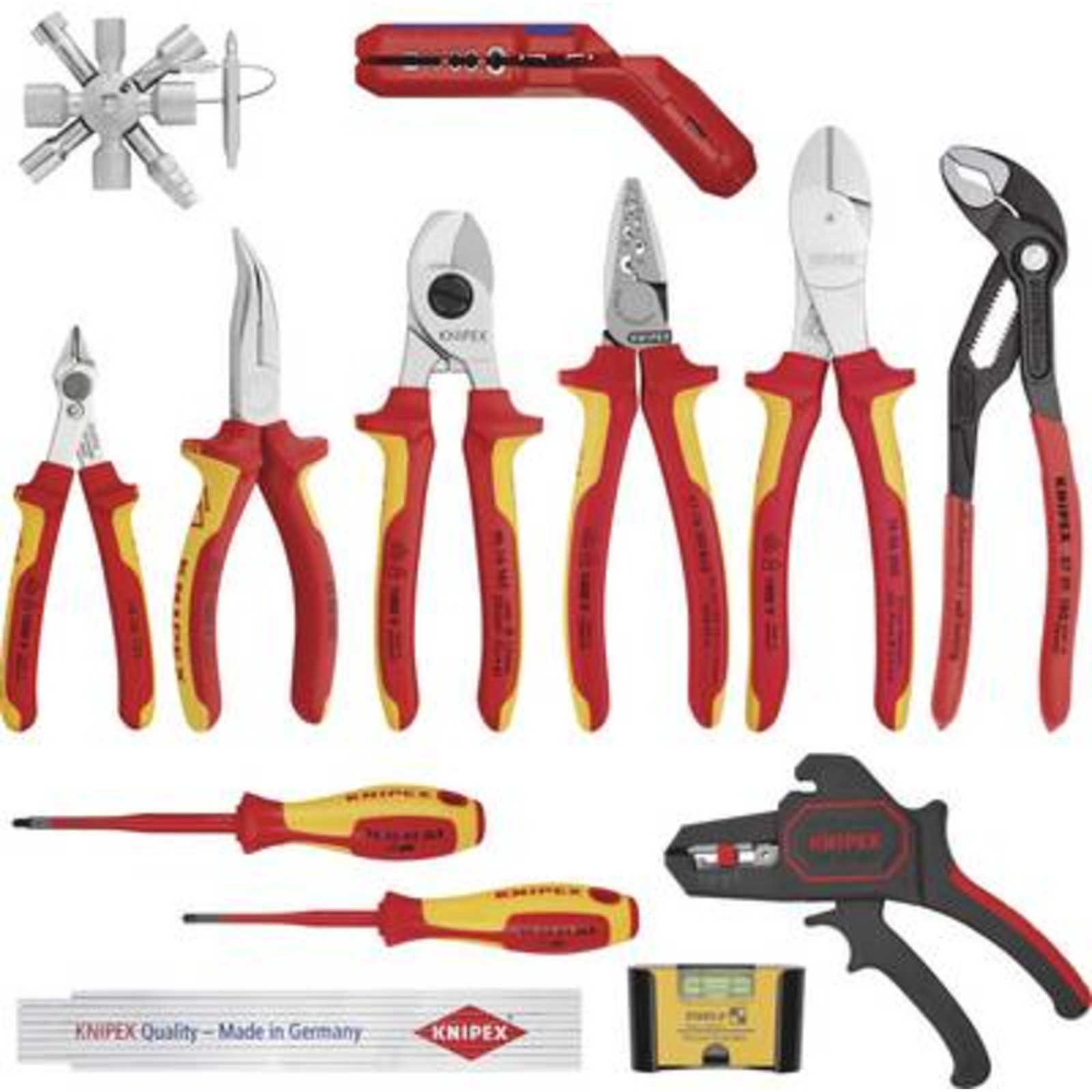 KNIPEX KN 00 20 90 V02 Tool Set Knipex Extension Set for Electrical Work 2 13-piece