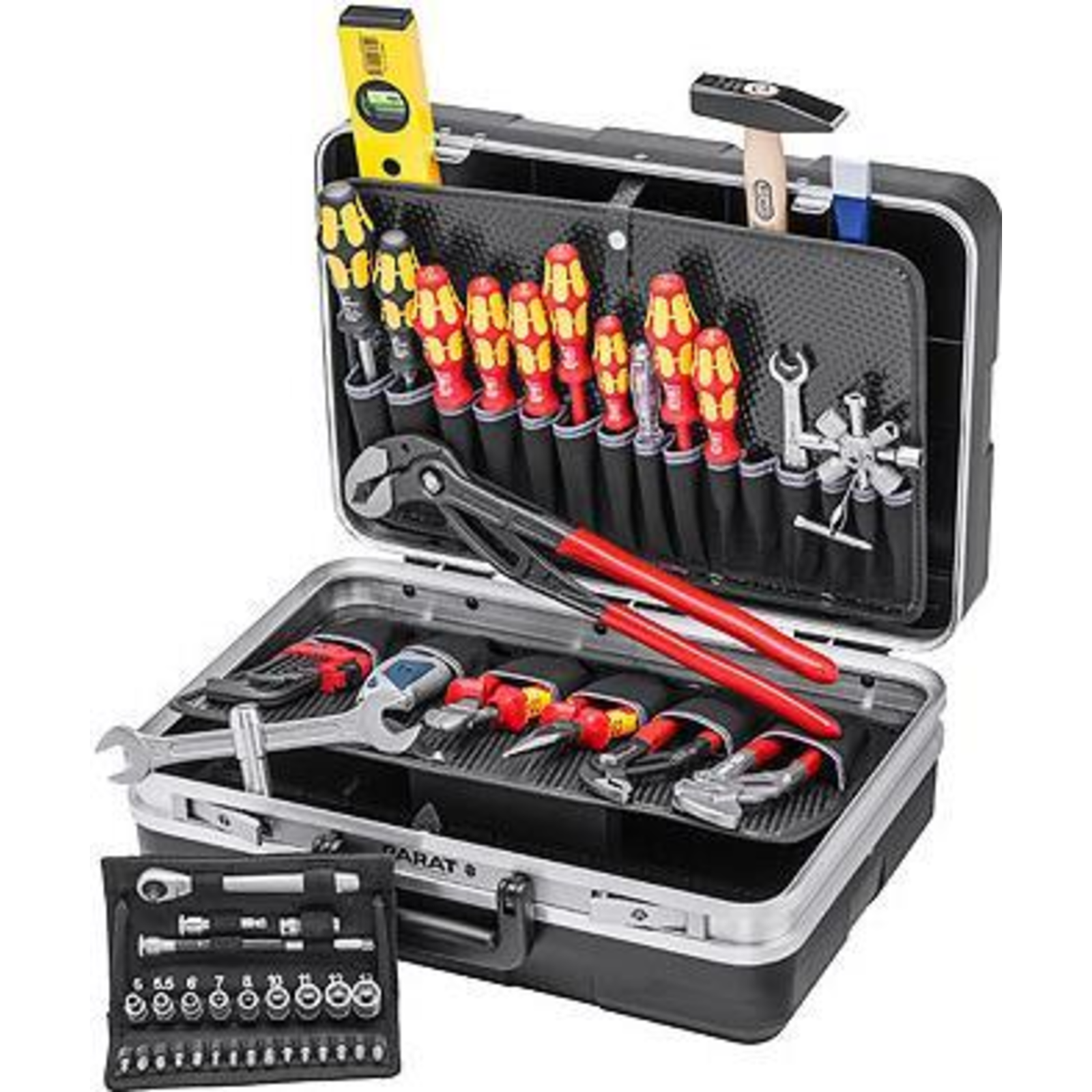 KNIPEX 00 21 21 HK S Black Metallic Red Yellow 480 Mm 380 Mm 200 Mm 10.4 Kg 460 X 310 X 190 Mm