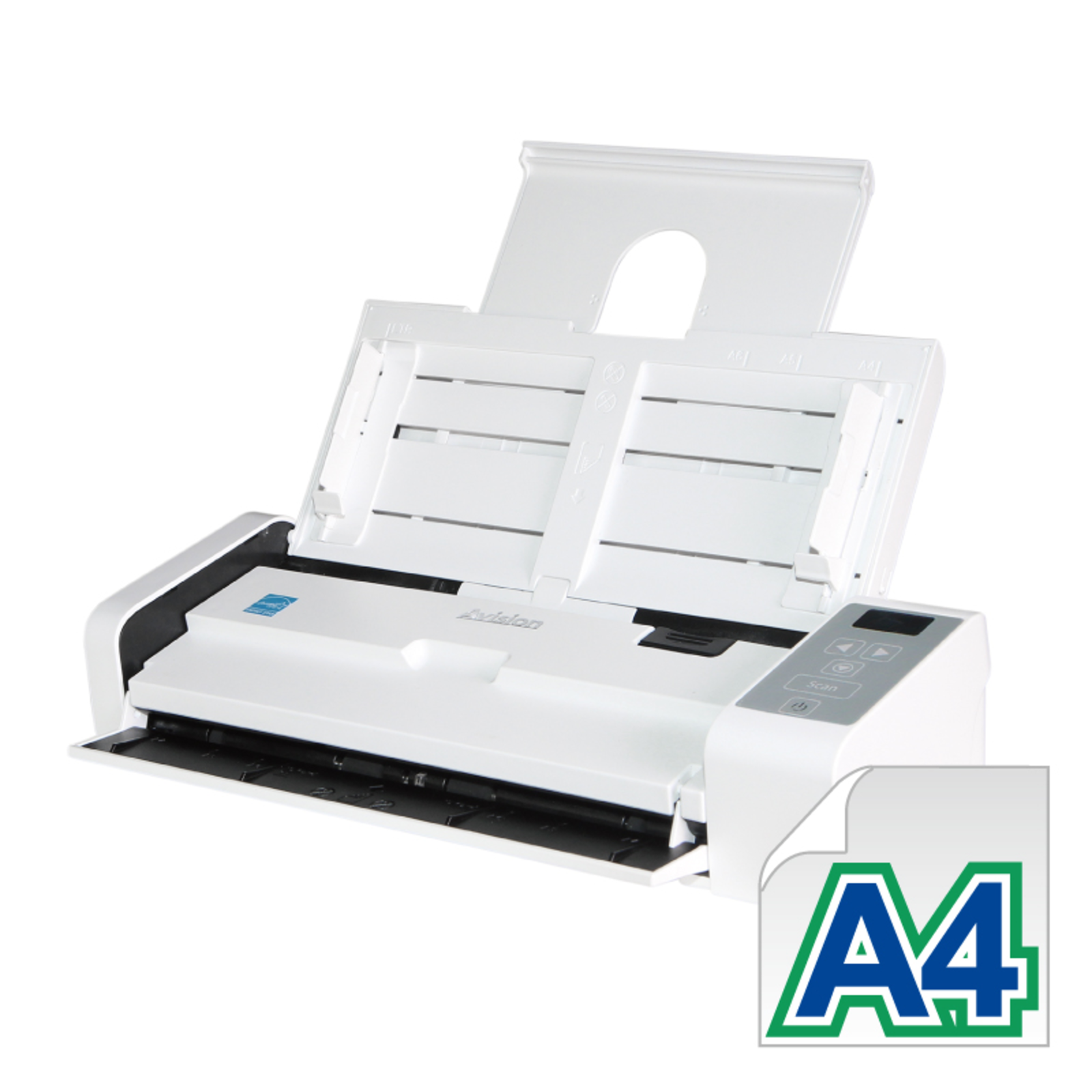 Avision Document Scanner AD225WN Feed Scanner