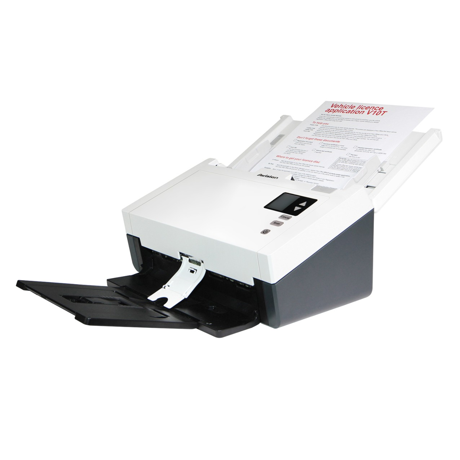 Avision AAD345GN A4 Document Scanner 60ppm-A4-USB3.2-LAN-Duplex Document Scanner A4