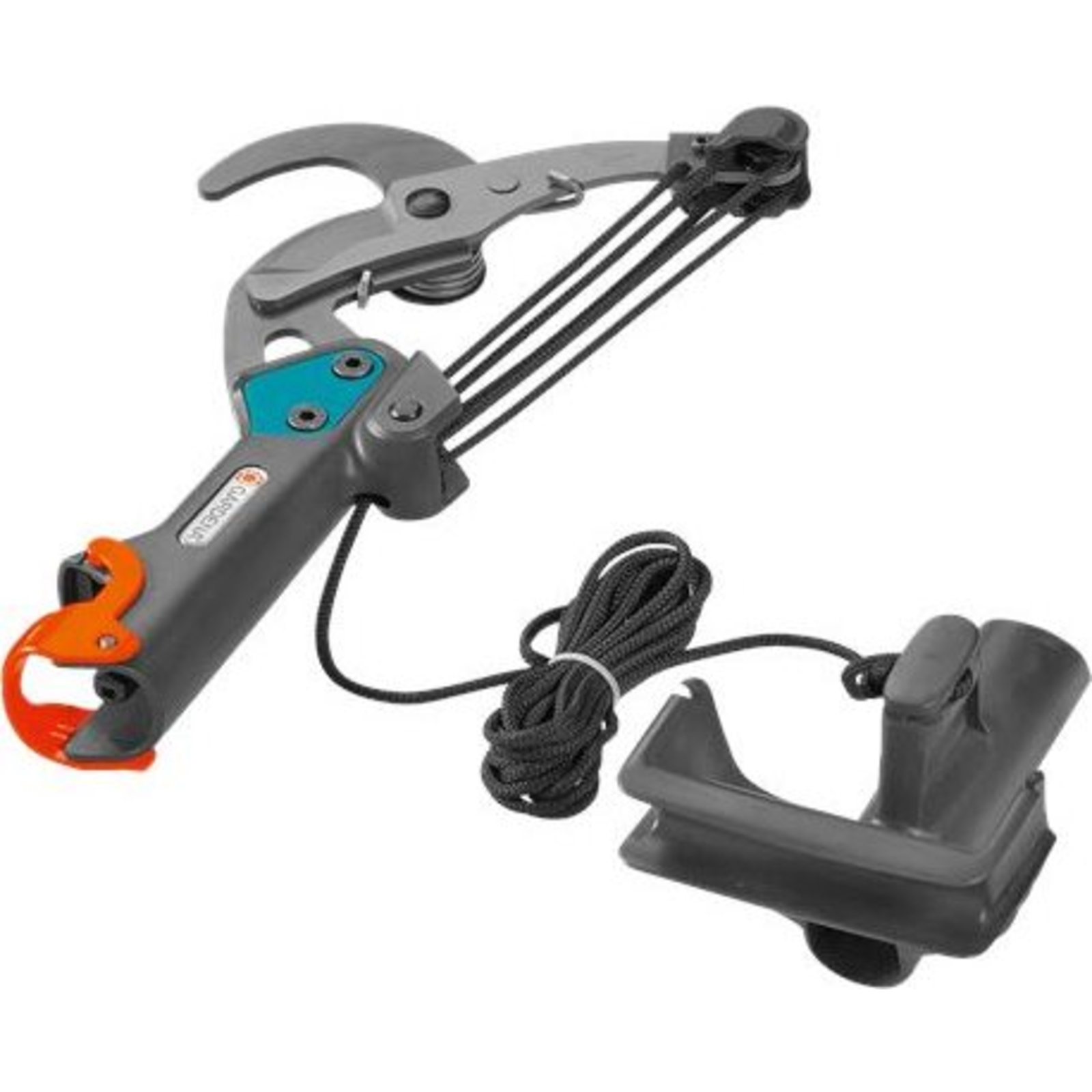 Gardena Combisystem Bypass Pruning Shears 298-20 Grey D-handle