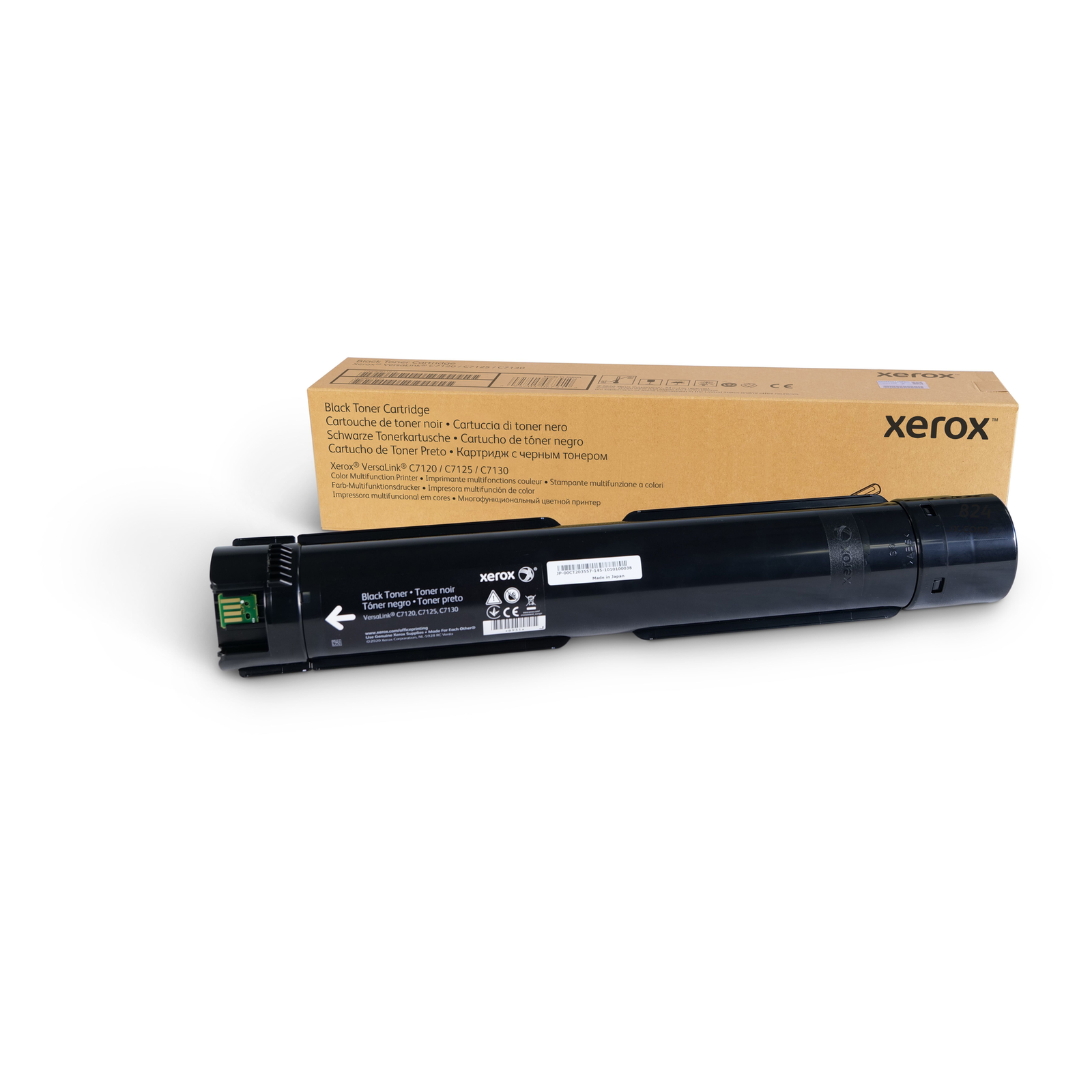 Xerox Black Original Toner Cartridge for VersaLink C7120. C7125. C7130