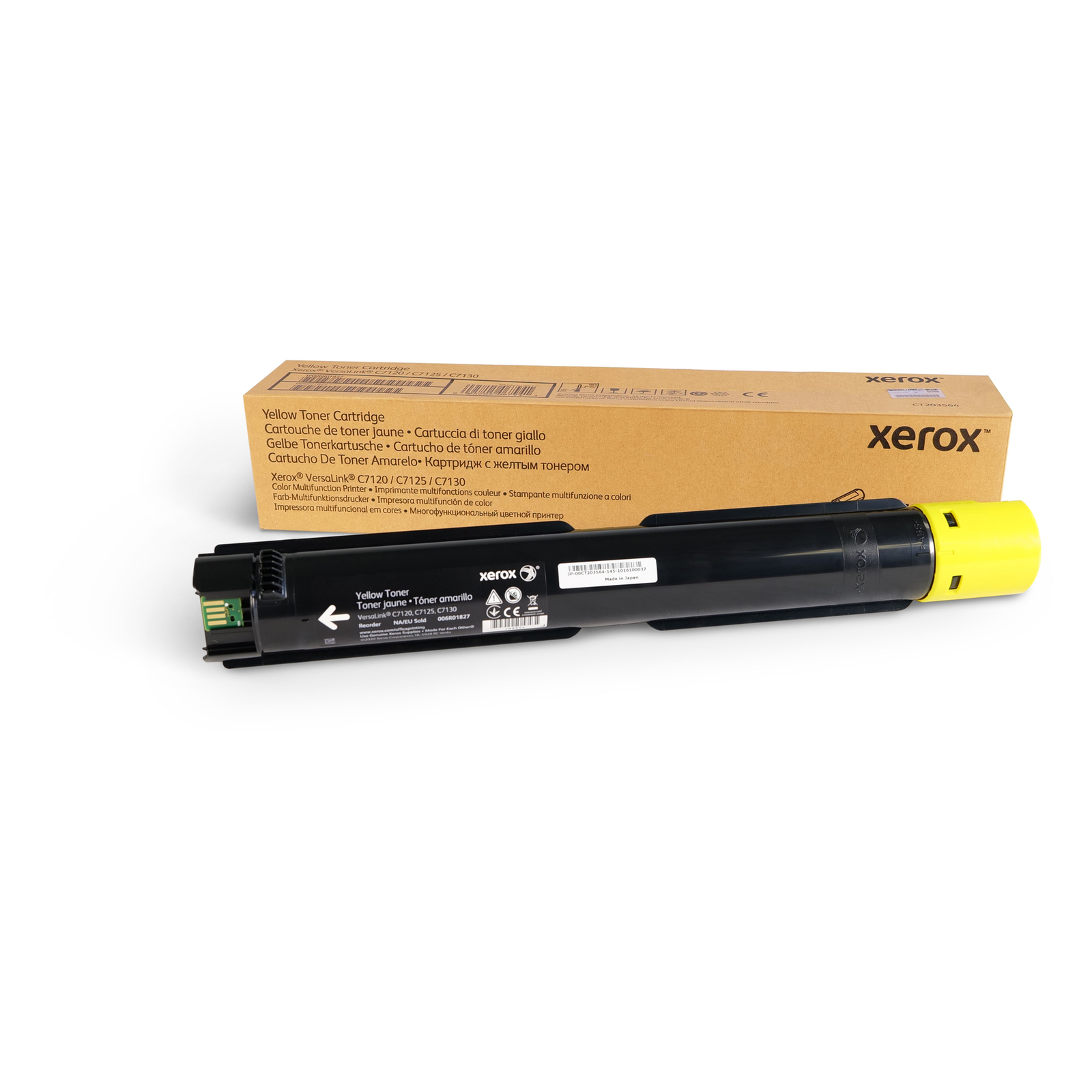 Xerox Yellow Original Toner Cartridge for VersaLink C7120. C7125. C7130