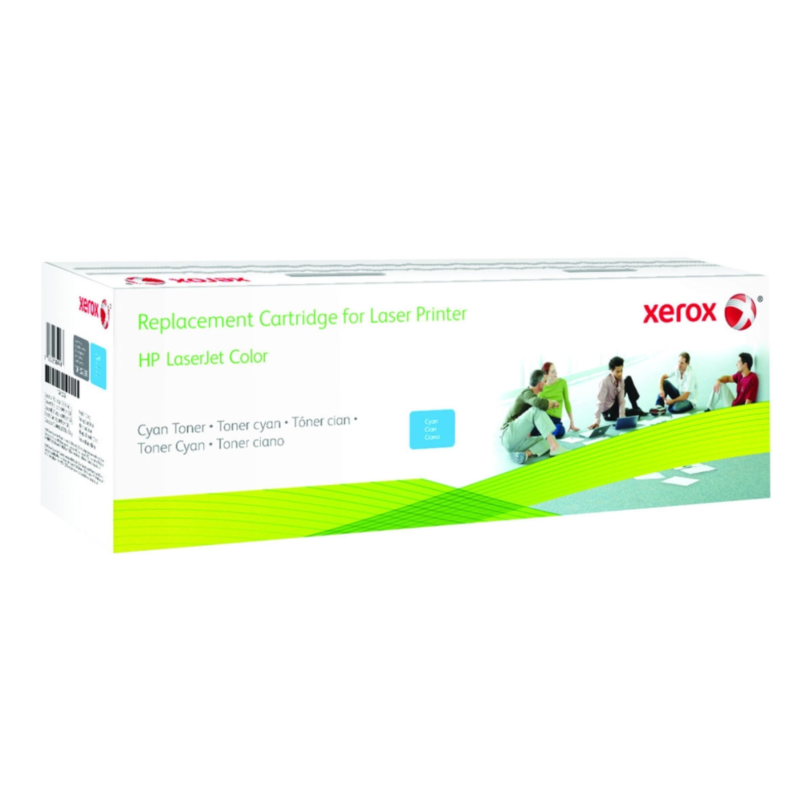 Xerox cyan Toner Cartridge. Equivalent to HP CF381A. CompatibleHP LaserJet M476/M476DN/M476DW/M476NW