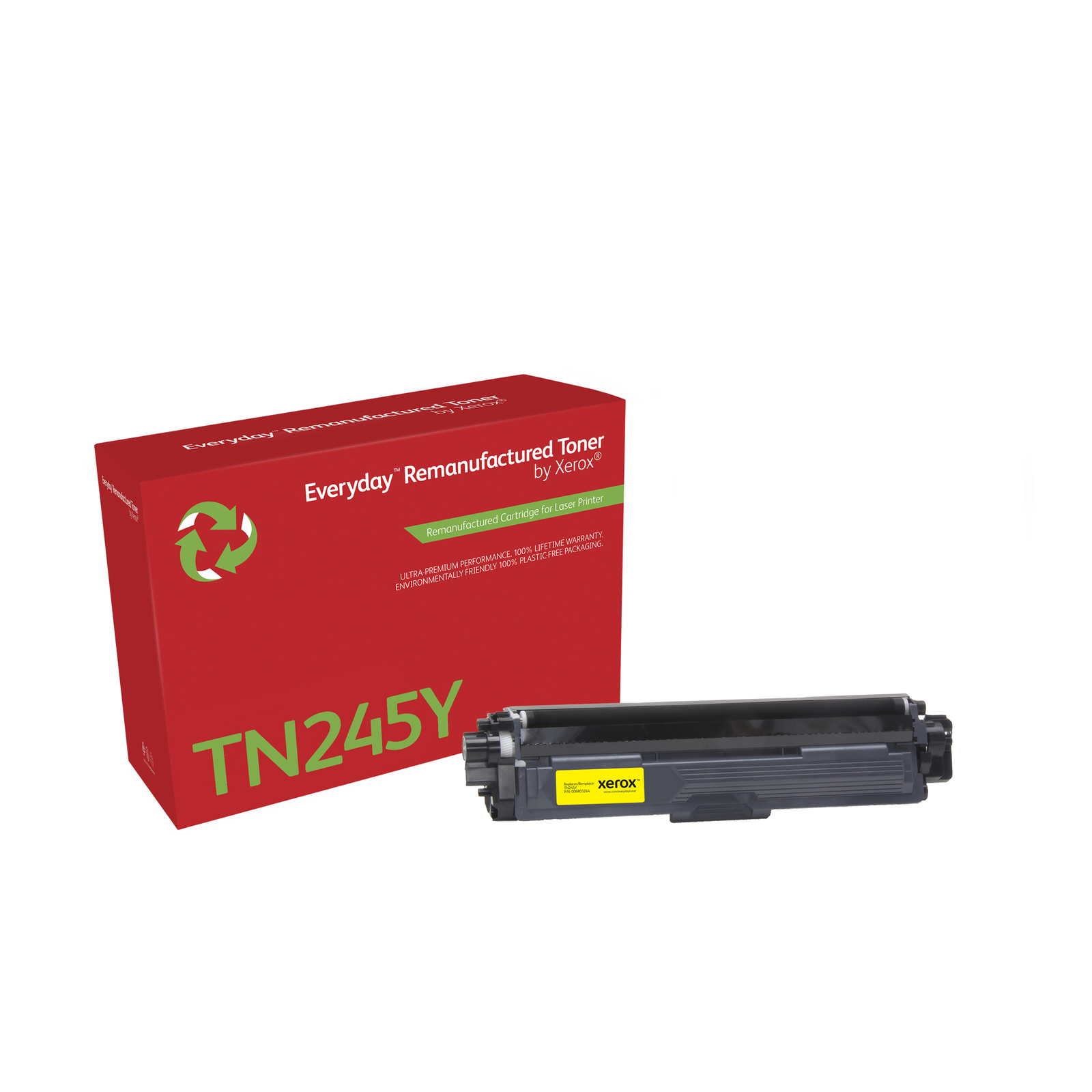Xerox Toner Everyday Yellow Remanufactured Compatible with Bredher TN245Y High Capacity