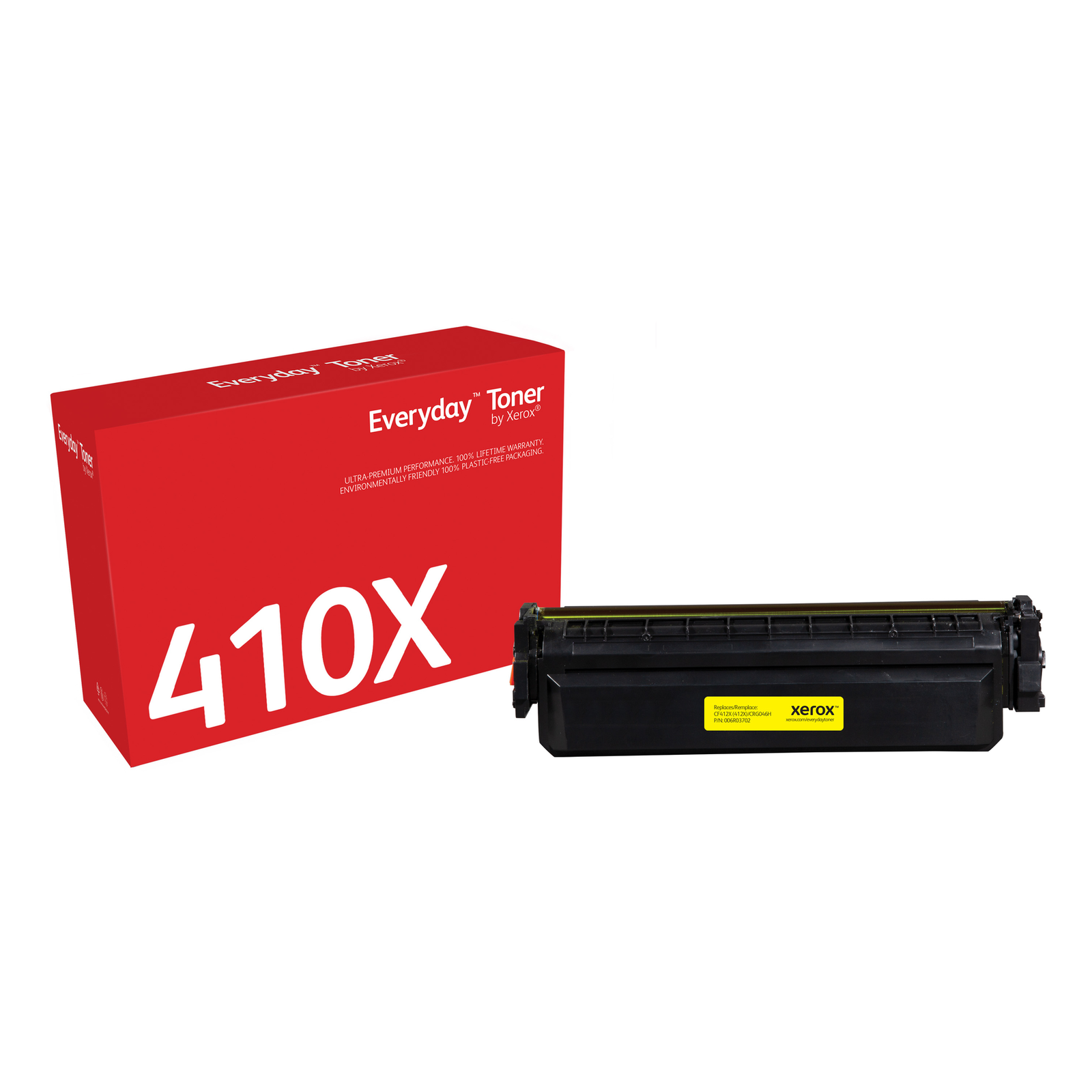 Xerox Toner Everyday Yellow Compatible with 410X CF412X- CRG-046HY High Capacity