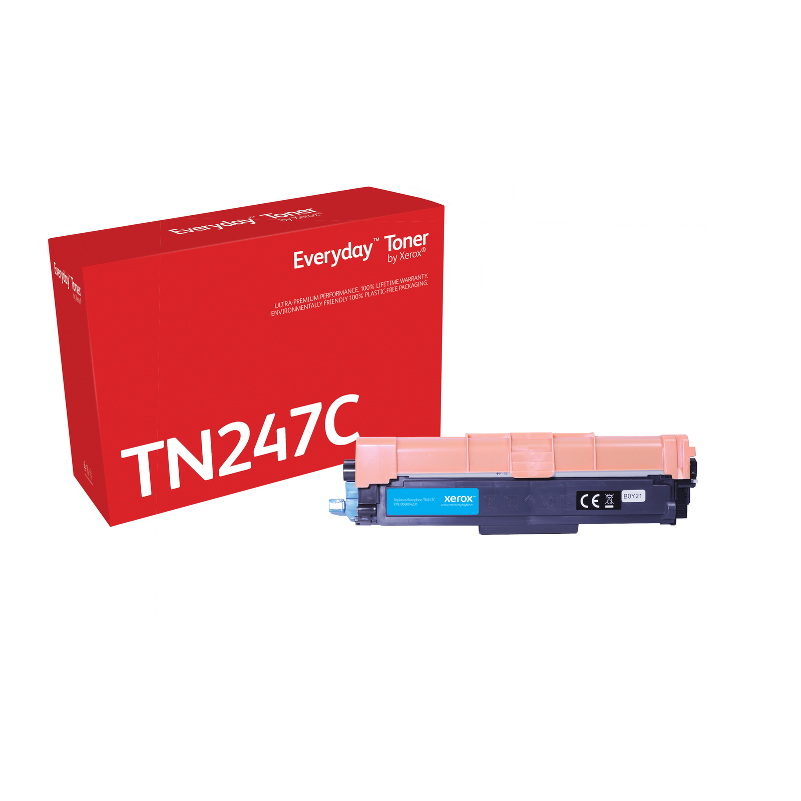 Xerox Everyday cyan Toner Compatible with Bredher TN-247C High Capacity 2300 Pages cyan