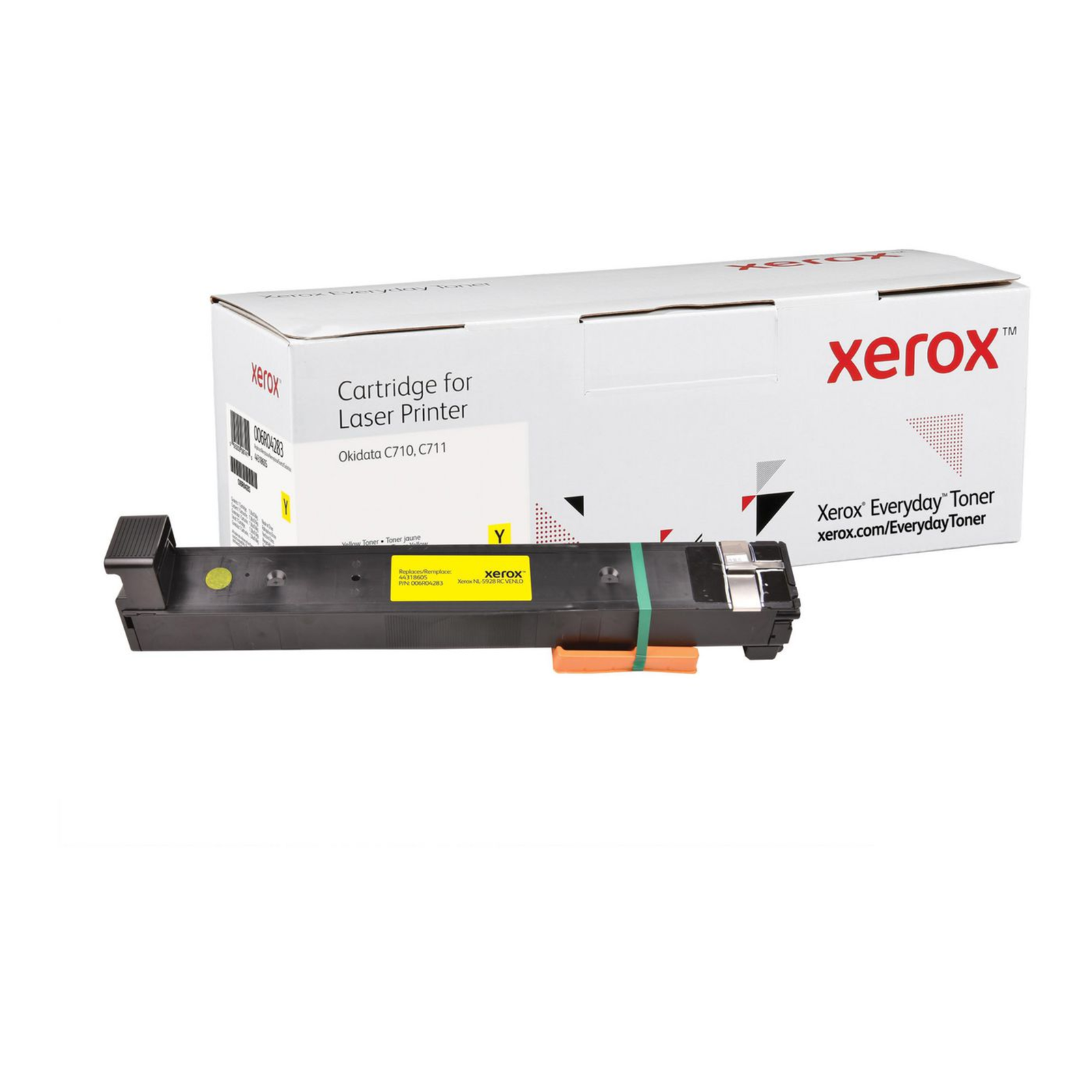 Xerox Everyday Toner Cartridge Compatible with Oki 44318605 Yellow