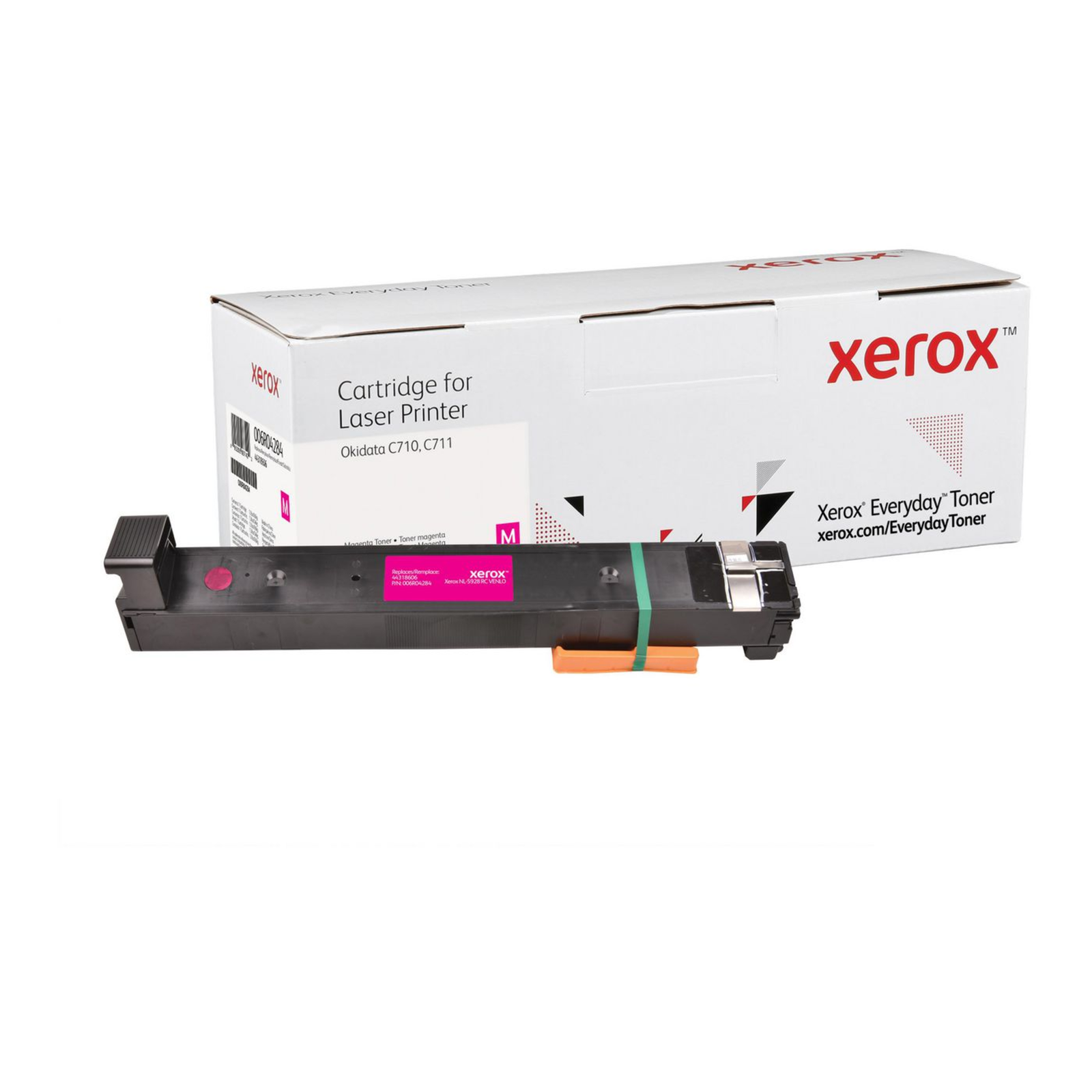 Xerox Everyday Toner Cartridge Compatible with Oki 44318606 magenta