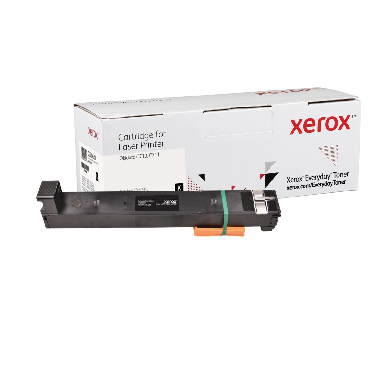 Xerox Toner Everyday Black Toner Compatible with 44318608 Standard Yield 11000 Pages