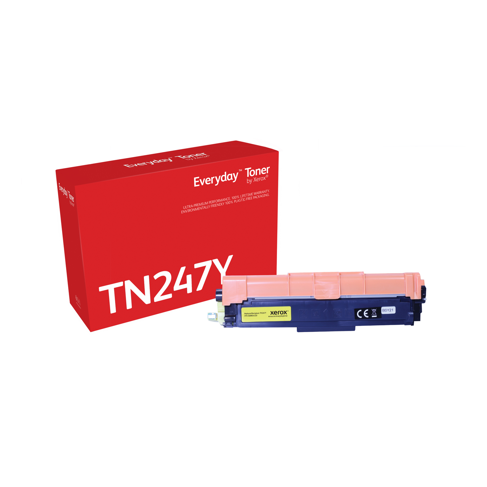 Xerox Toner Everyday Yellow Compatible with Bredher TN-247Y High Capacity 2300 Pages Yellow