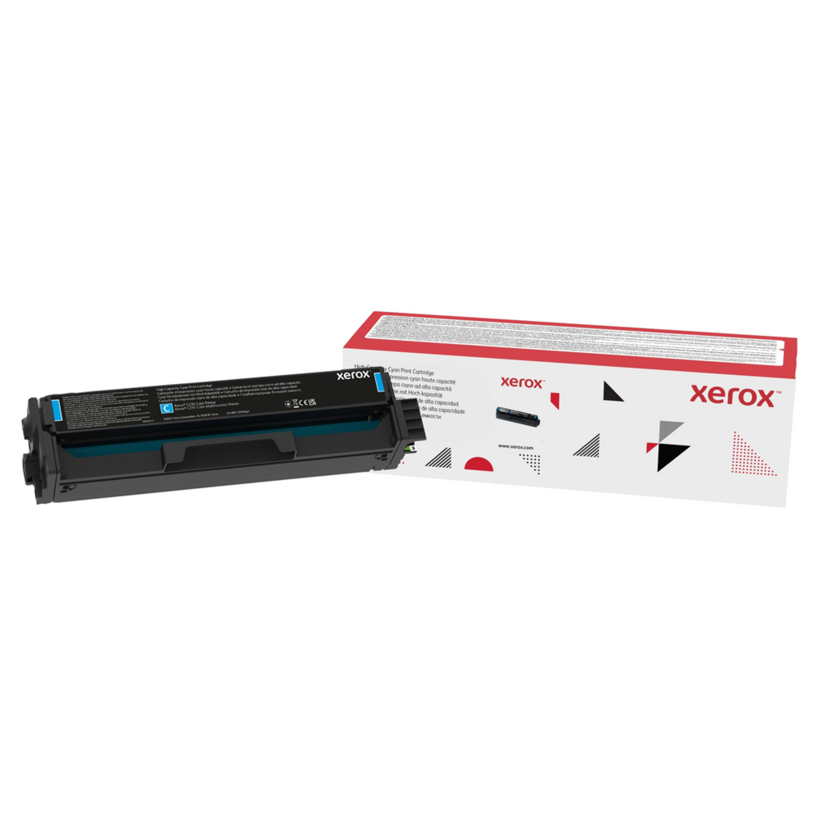 Xerox Genuine C230 C235 cyan High Capacity Toner Cartridge