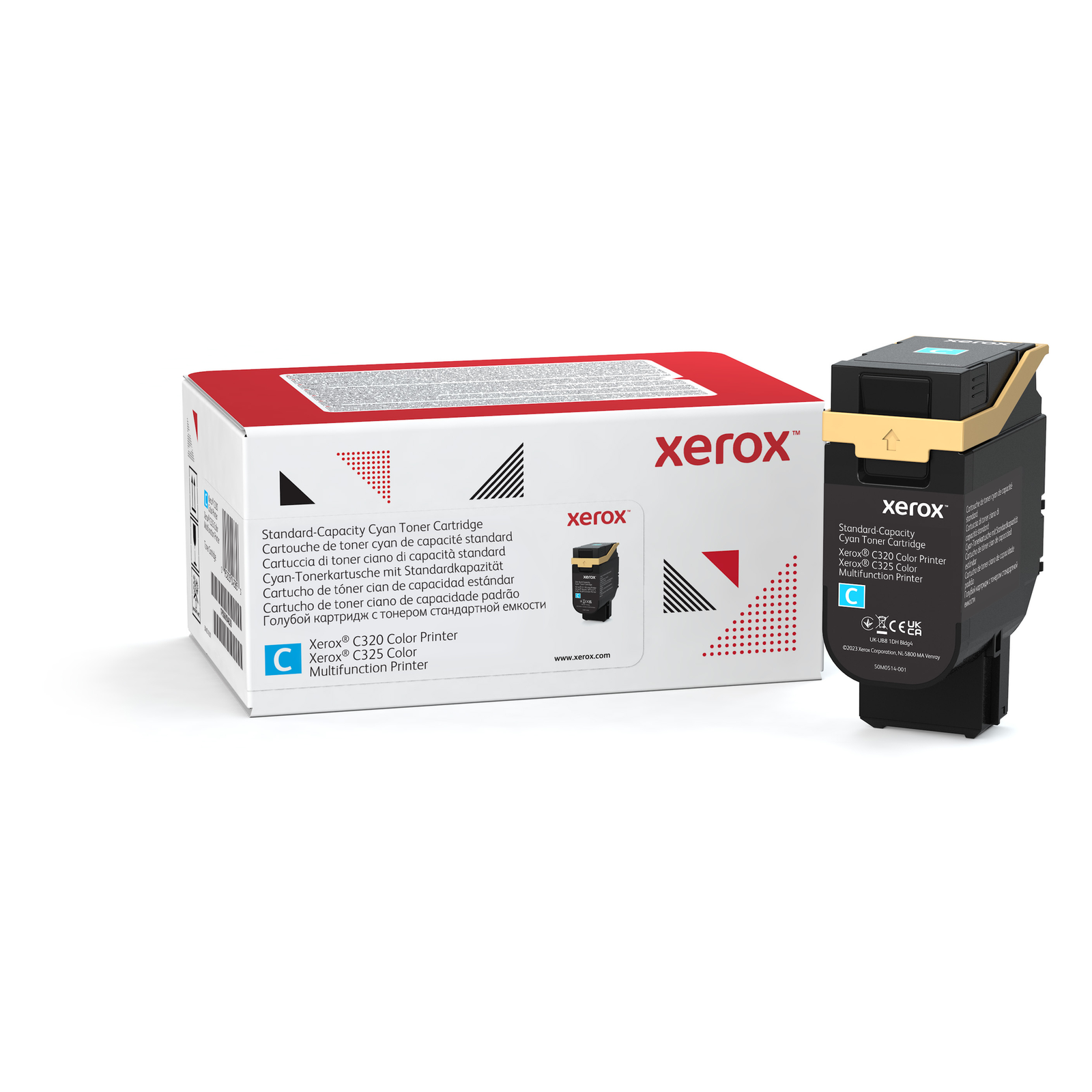 Xerox cyan Original Box Toner Cartridge for C325