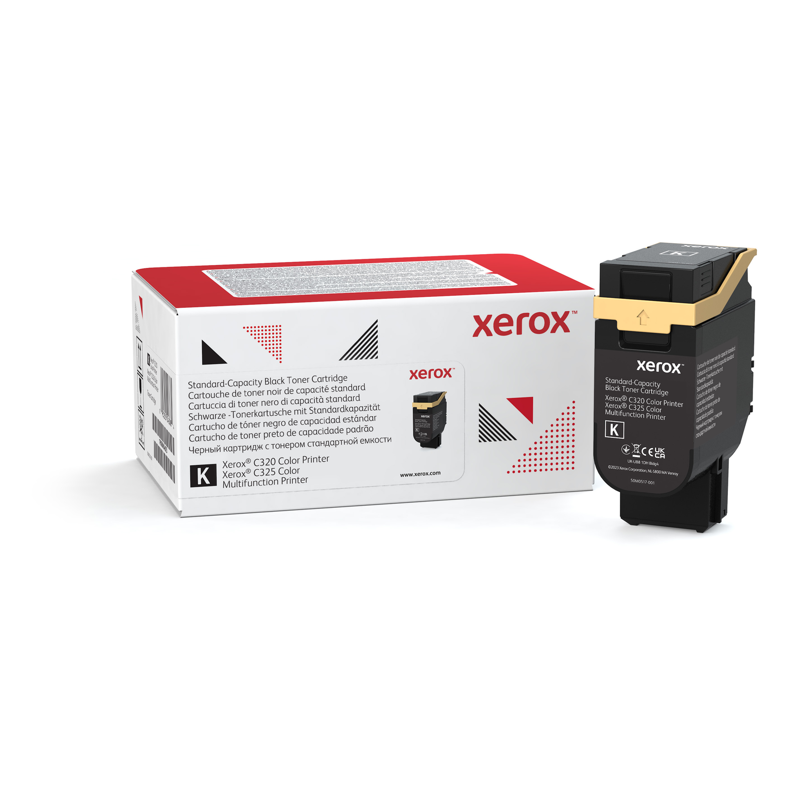 Xerox Black Original Box Toner Cartridge for C325