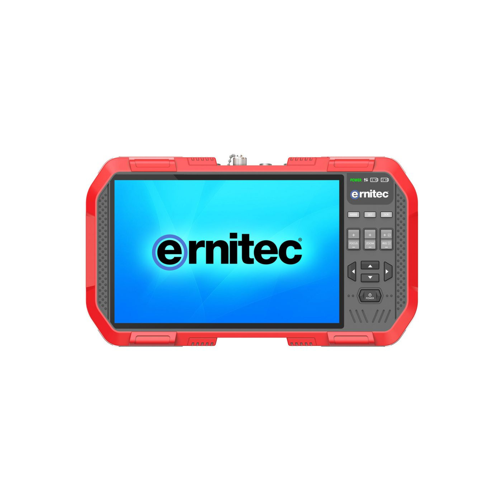 Ernitec 0070-24107-TESTER CCTV Test Monitor Wrist Strap Gray Red CE FCC 17.8cm (7 Inch)