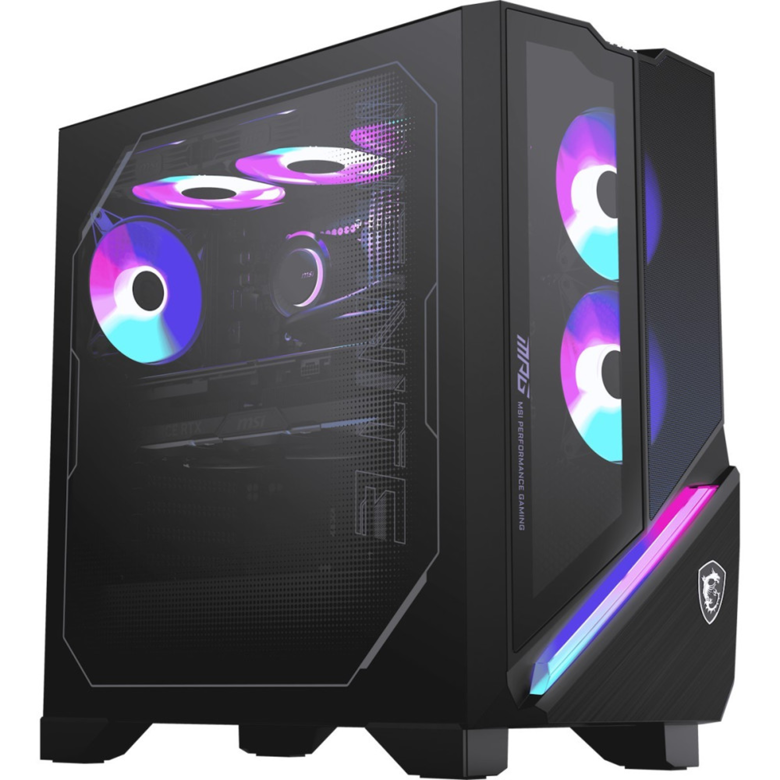 MSI MPG Infinite Z3 X3D 9NVRR7-487AT Desktop AMD Ryzen 7 9800X3D 64GB DDR5 RAM 2TB M.2 SSD