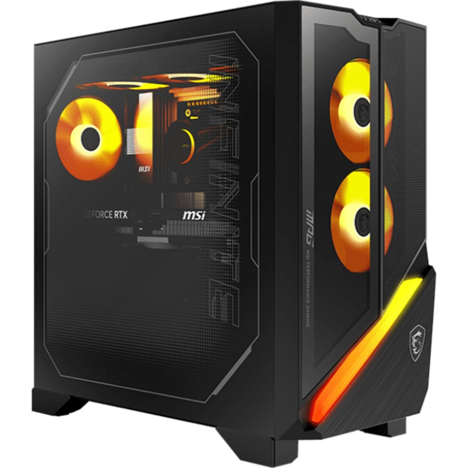 MSI MPG Infinite Z3 9NVRR9-609DE Gaming PC Black/transparent Windows 11 Home