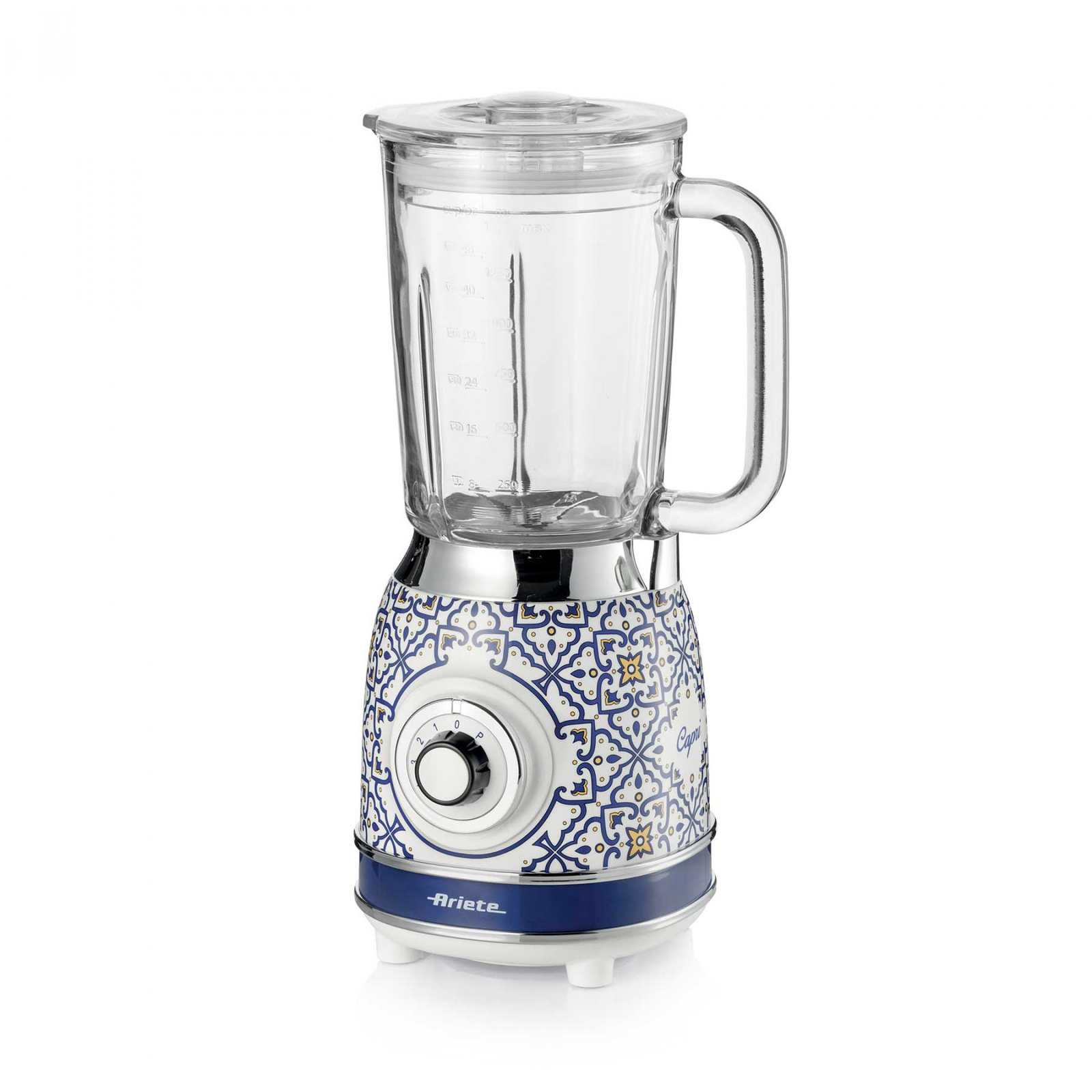 Ariete 0583/0C Tabletop Blender 1.5 L Pulse Function Ice Crusher 1000 W Blue Meh
