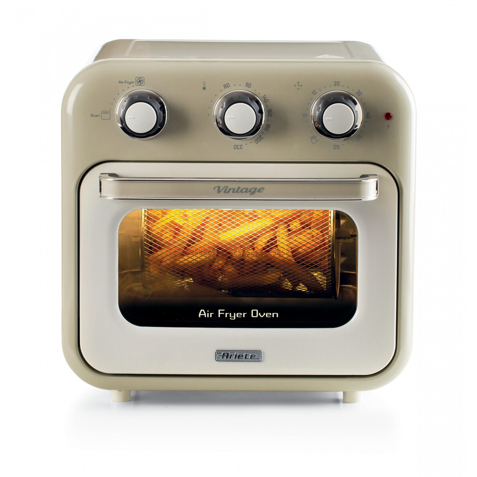Ariete Vintage Air Fryer Mini Oven beige