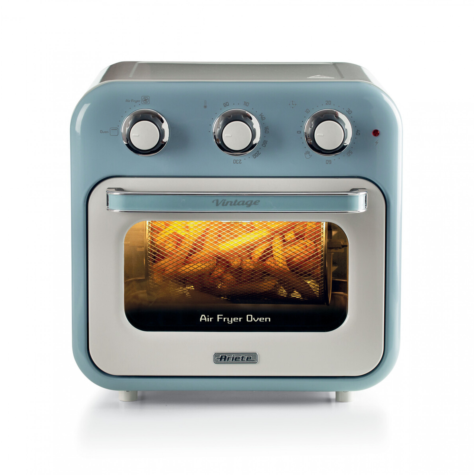 Ariete Vintage Air Fryer Mini Oven Blue