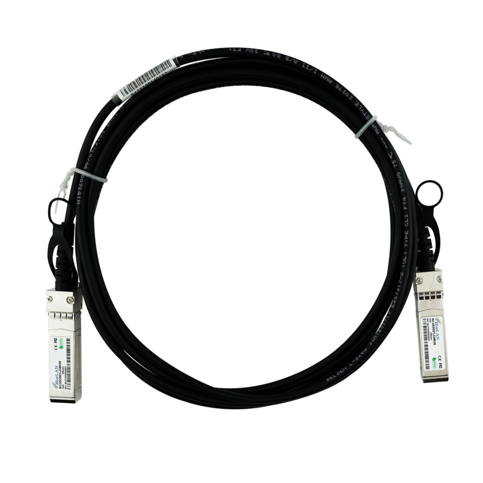 BlueOptics Lenovo 00VX114 Compatible BlueLAN DAC SFP+ SC353501J3M30