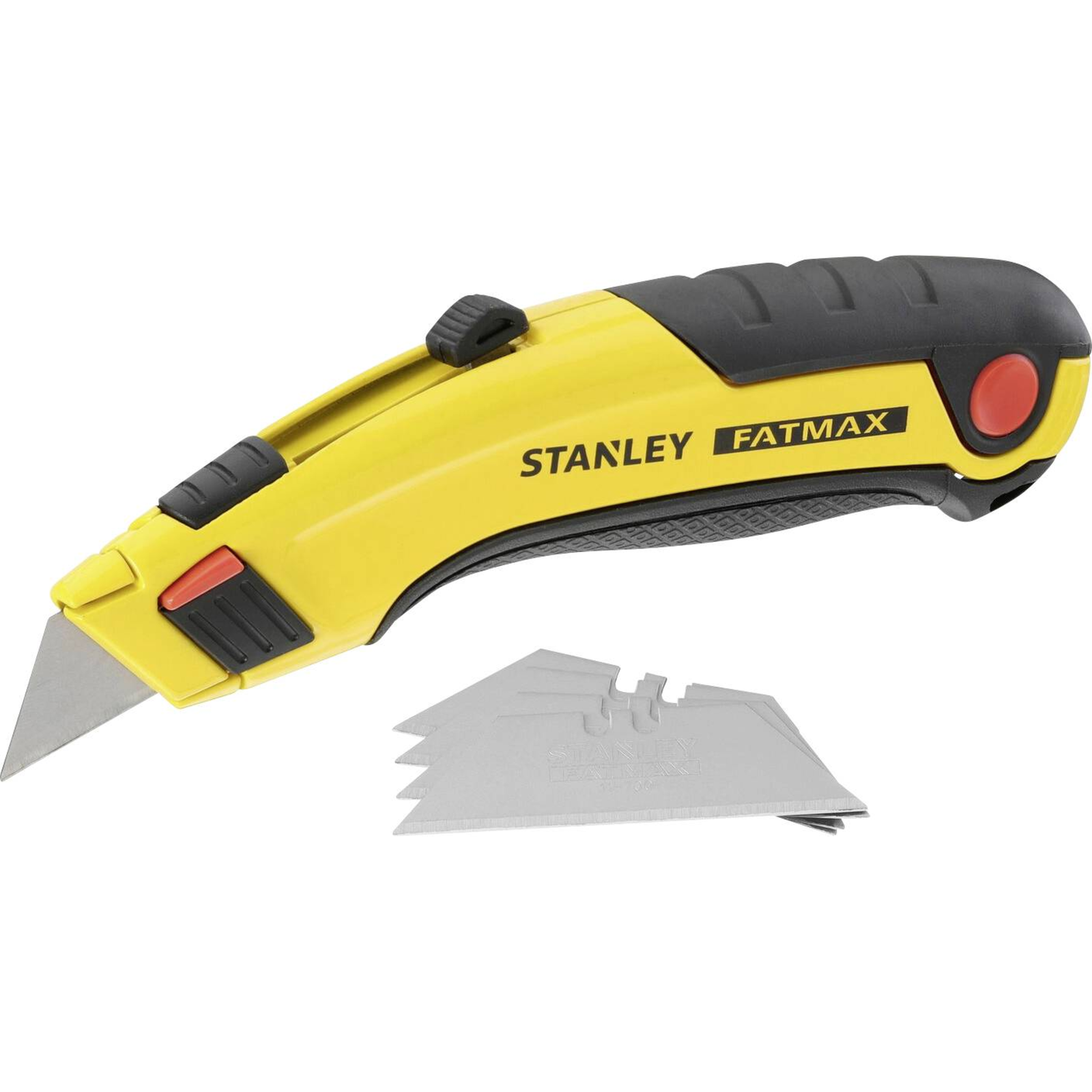 BLACK+DECKER Stanley FatMax Knife with 5 Carbide Blades