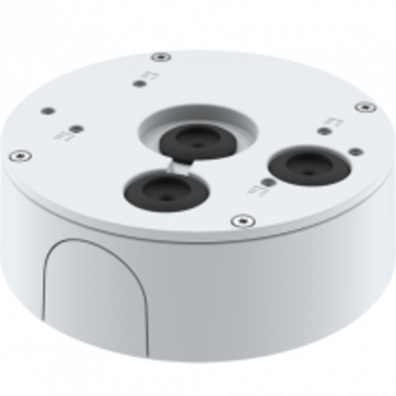 Axis Communications 01190-001 Base Unit Universal White Aluminium IP67 Vandal-proof