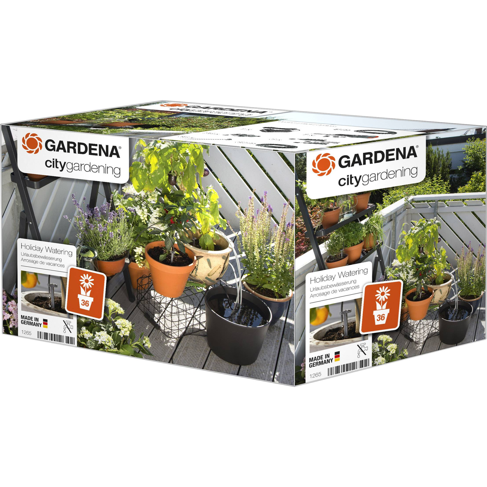Gardena City Gardening Holiday Watering Set 1265-20 Grey