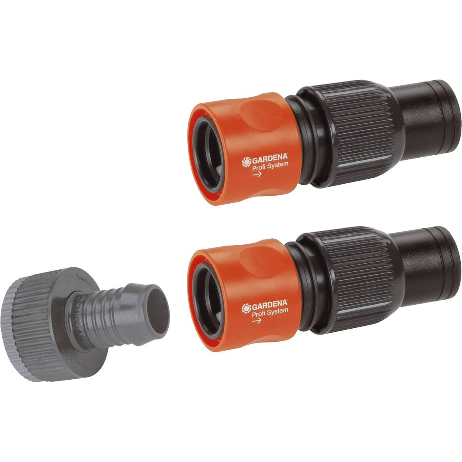Gardena Profi-System Connection Set Black orange for Sprinkler Systems Or Pipeline