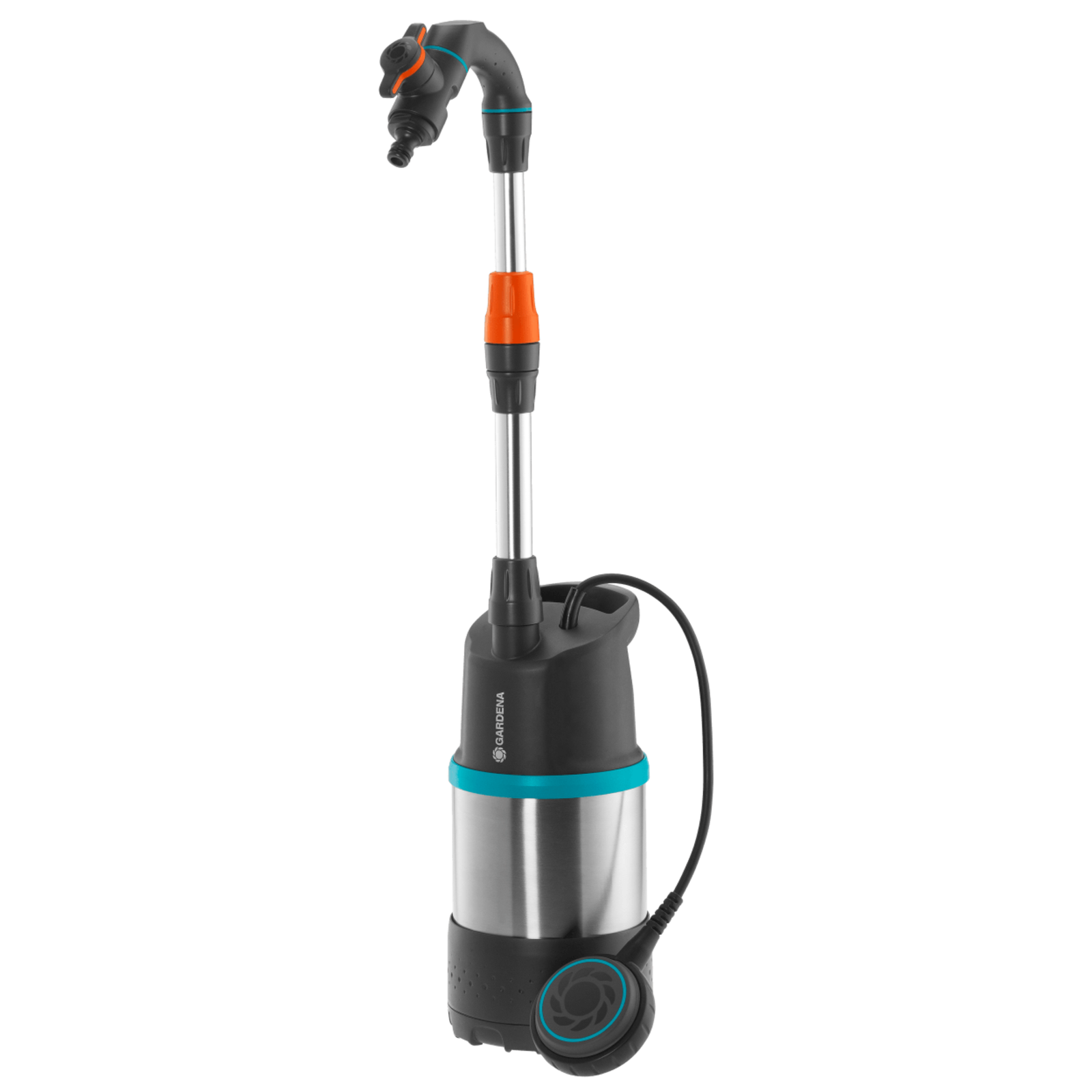 Gardena Rain Barrel Pump 4700 2 Inox Submersible Pressure Pump Black Stainless Steel 550 Watts