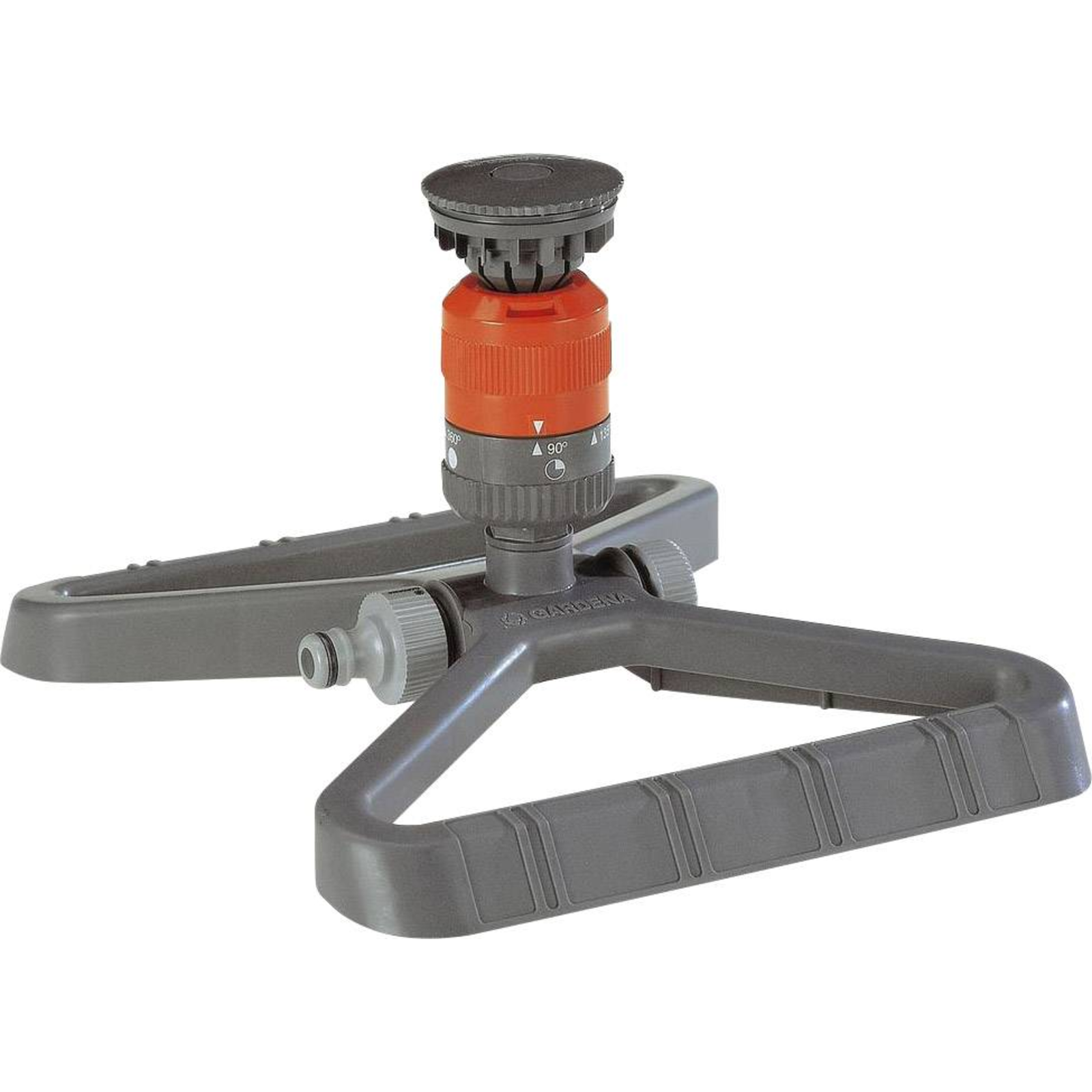 Gardena Comfort Circle Sprinkler Vario Grey orange