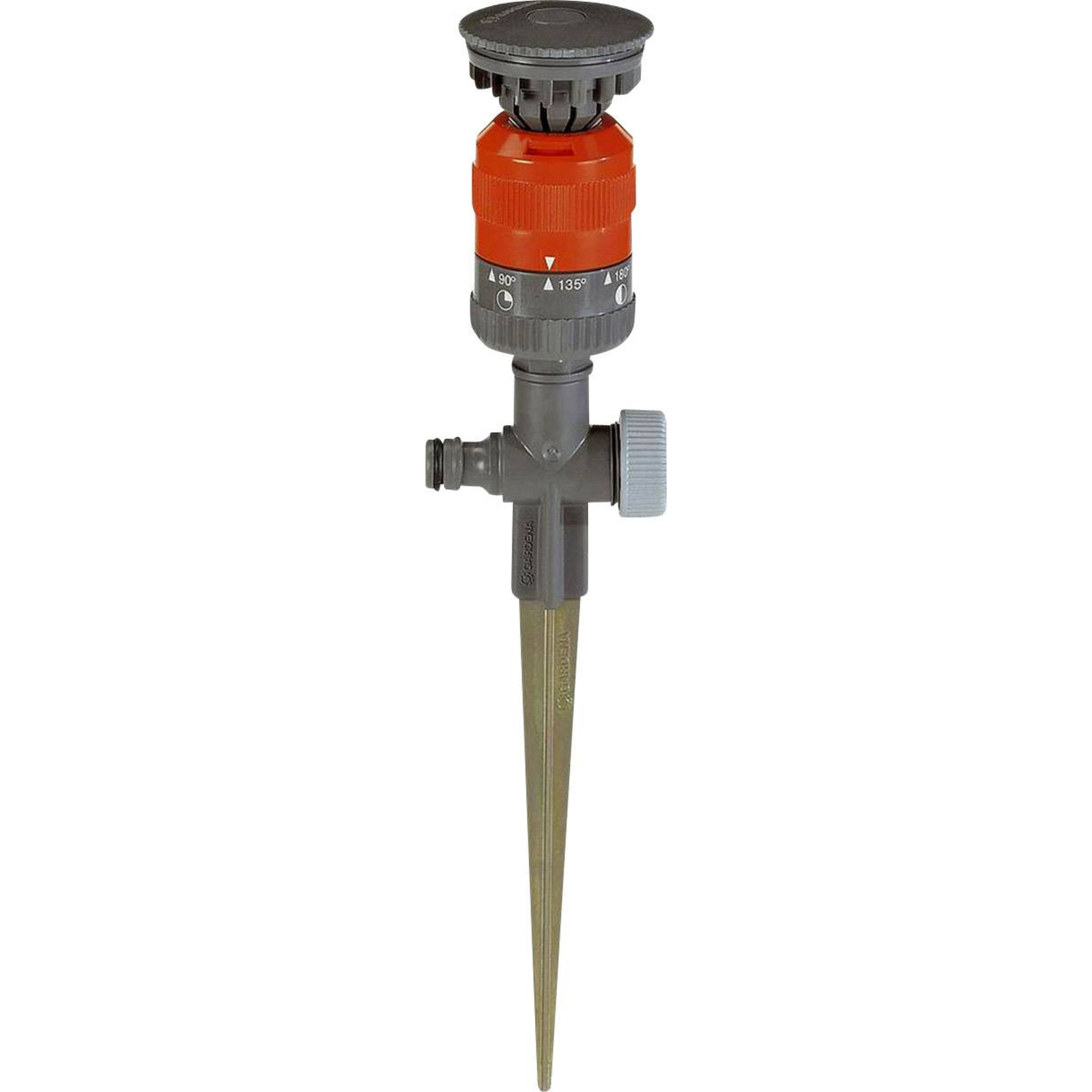 Gardena Comfort Circle Sprinkler Vario Grey orange