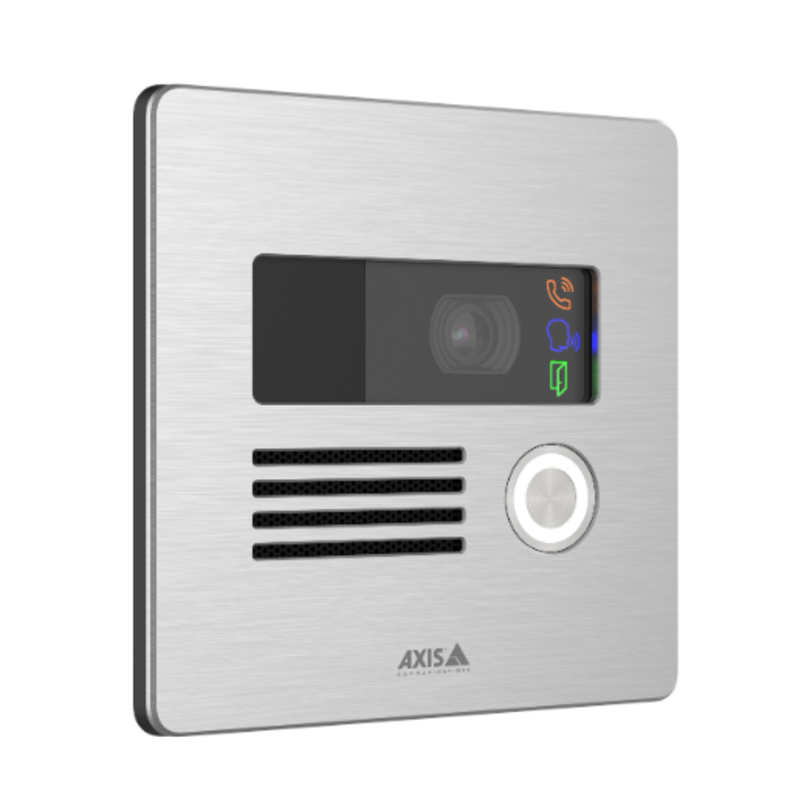Axis Communications Network Door Station 1 Call Button 5MP Camera WDR SIP Pictograms Infrared IK10