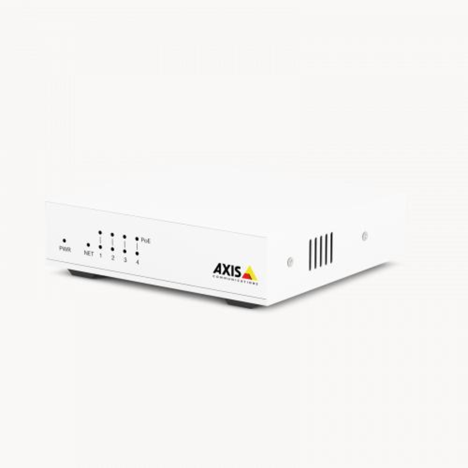 Axis Communications Fast Ethernet Switch Layer2 4 Ports with PoE+ 1 Uplink 60W PoE Budget