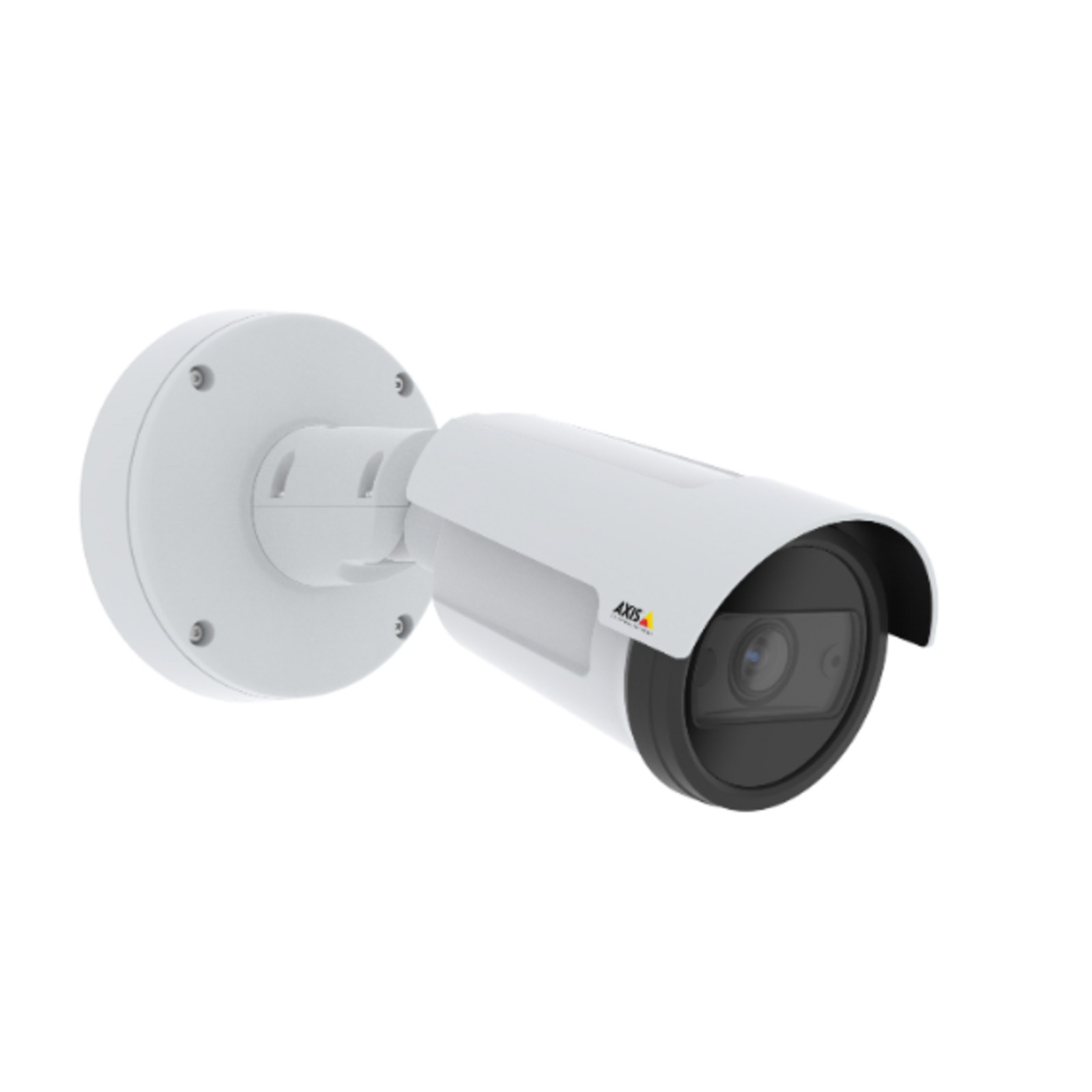 Axis Communications IP Security Camera Indoor And Outdoor Wired Wall-mounted Pole White Storey