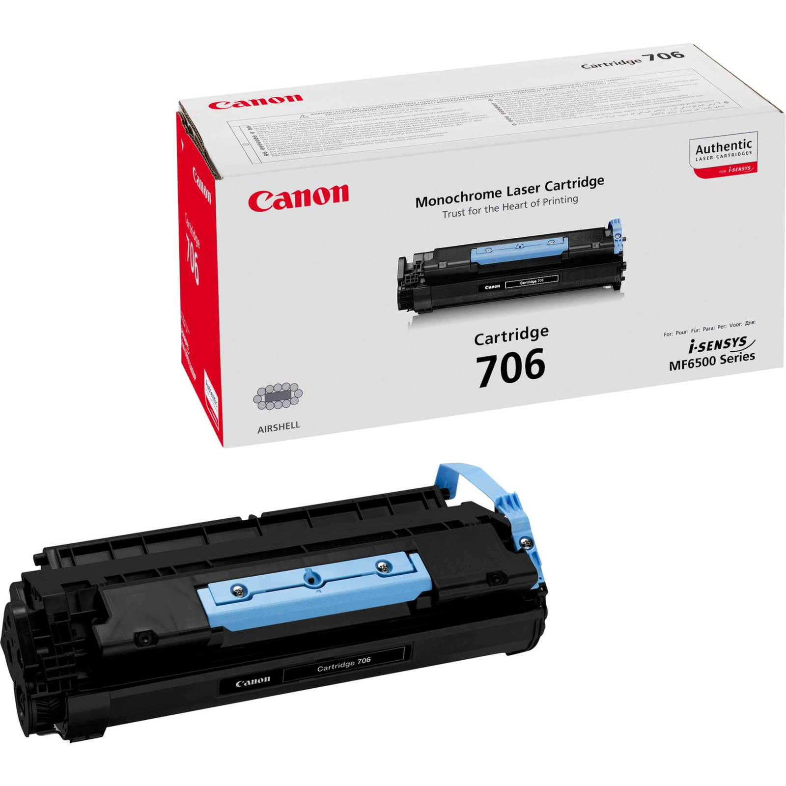Canon Toner Cartridge Cartridge 706 0264B002 Black 5,000pages