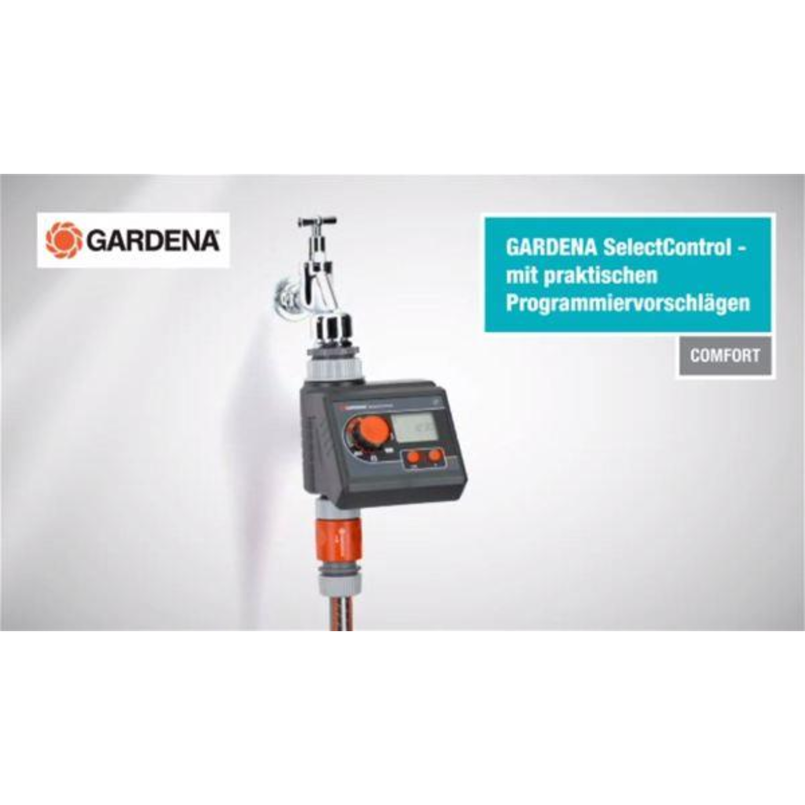 Gardena Professional System Connection Set 2713-20 Grey orange 2 Metres
