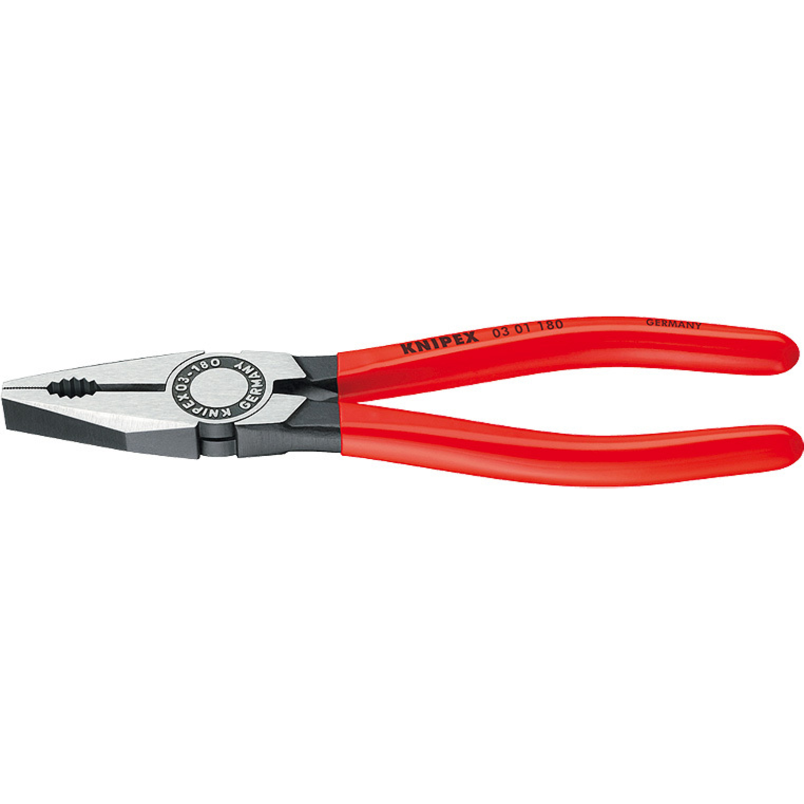 KNIPEX 03 01 160 Inspection Pliers Steel Plastic Red 16 Cm 187 G