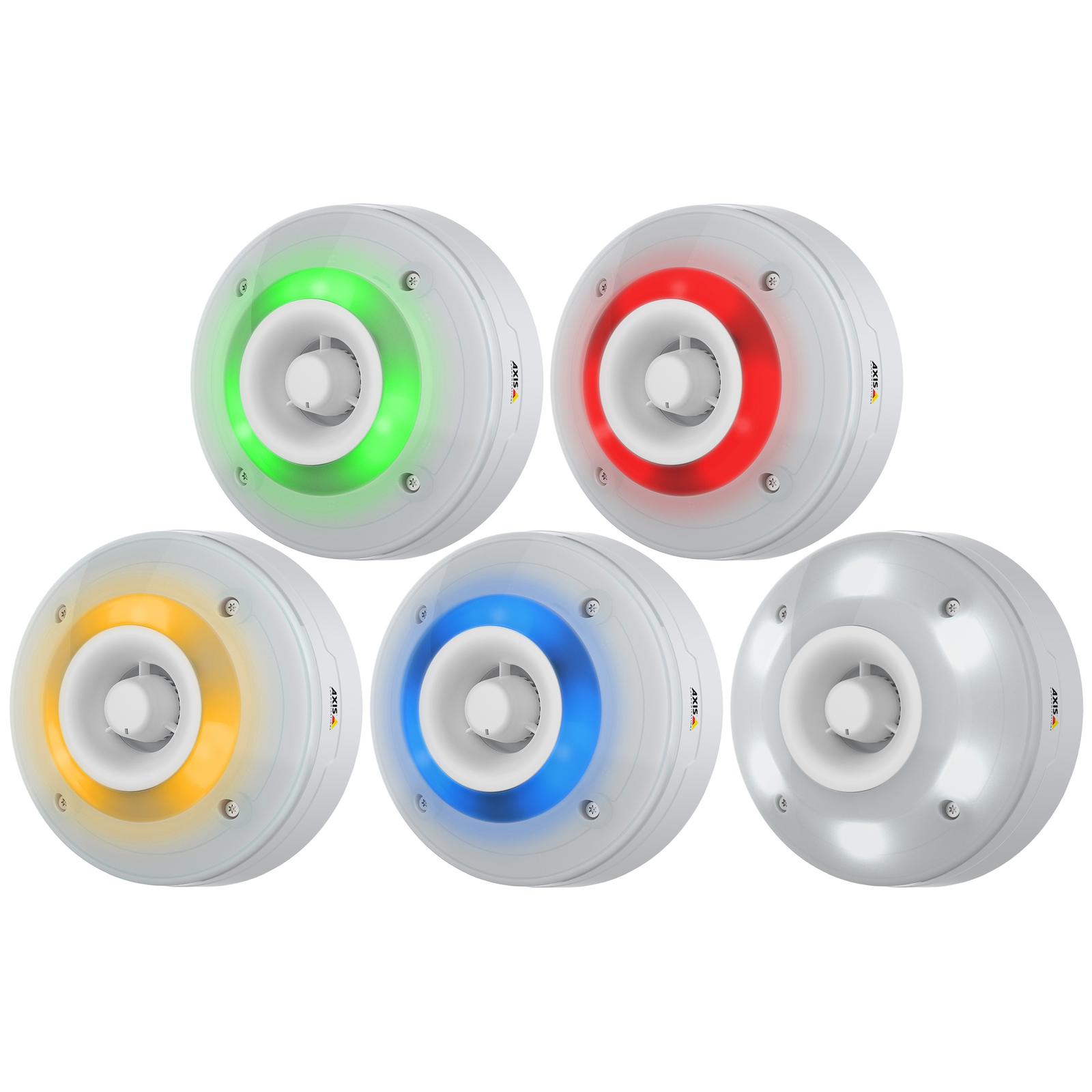 Axis Communications Network Strobe Siren 110dB RGB LEDs with Light Patterns SIP IP66 IK10 PoE