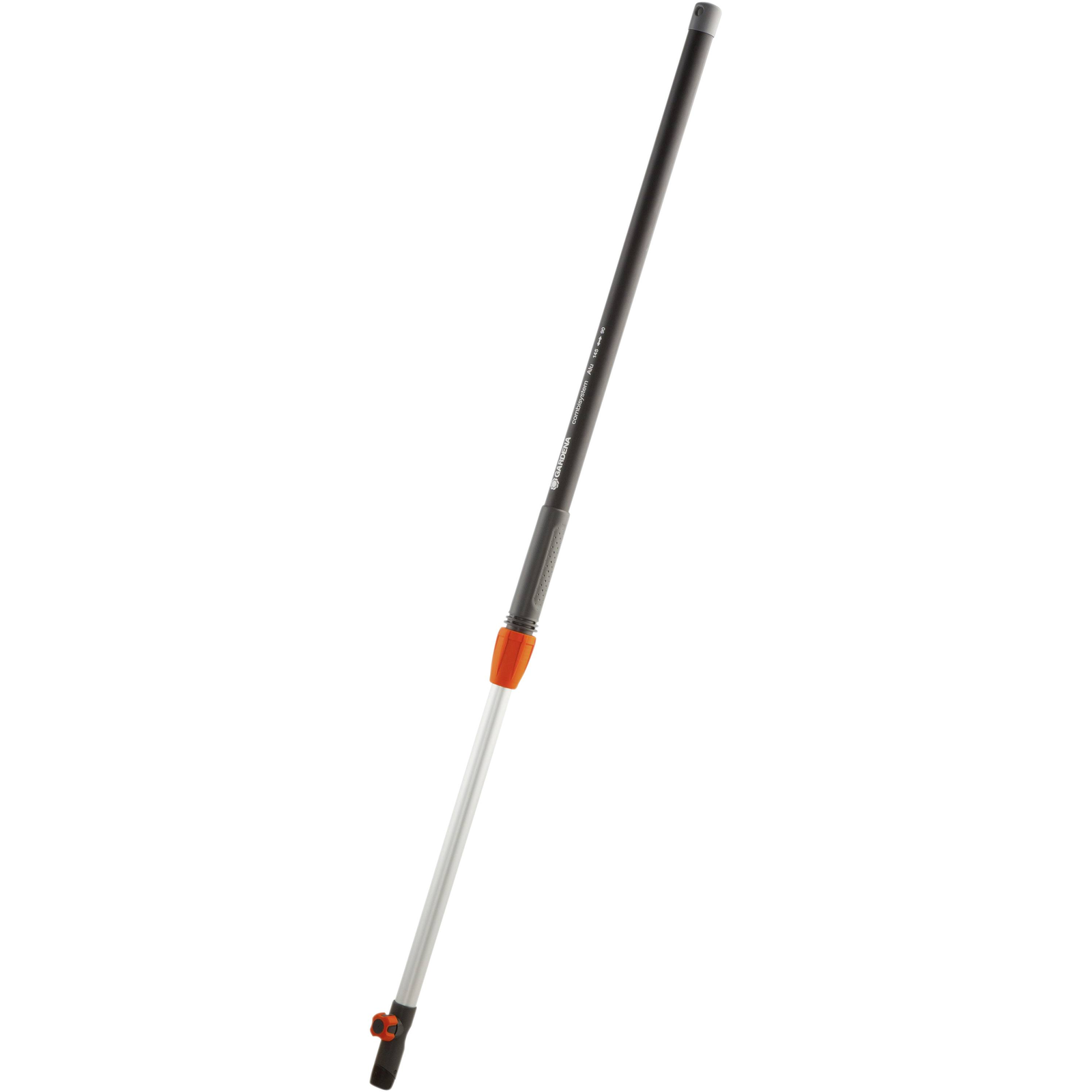 Gardena Combisystem Telescopic Handle 90cm 145cm Anthracite orange