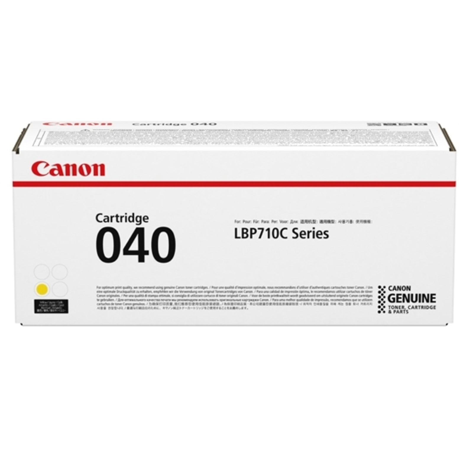Canon 040 Yellow Original Toner Cartridge