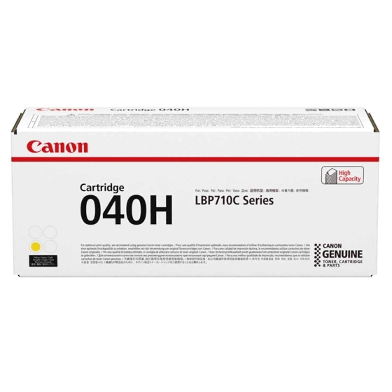 Canon 040H Toner Yellow I-Sensys LBP710cx 0455C001