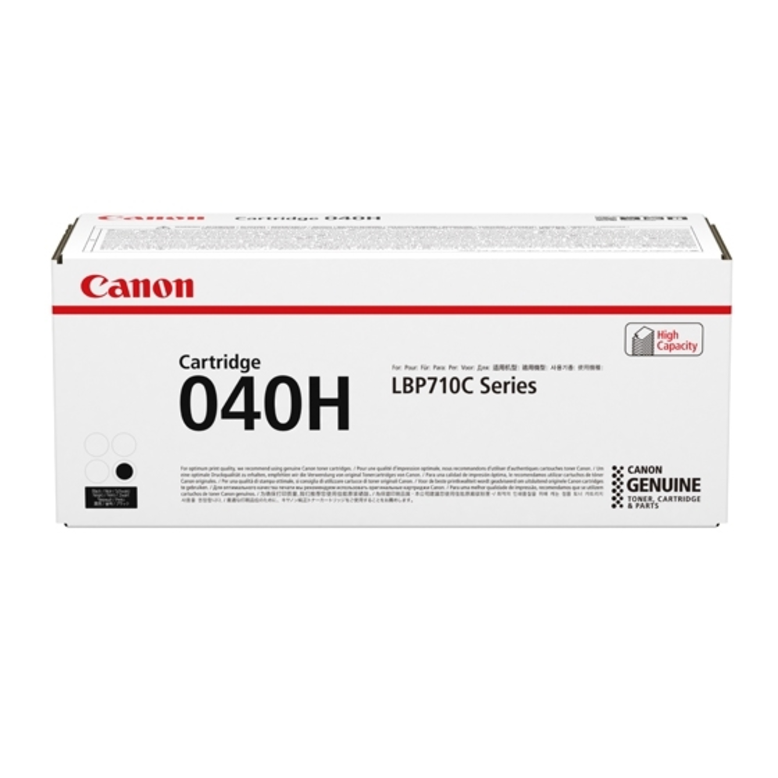 Canon 040 H with High Capacity Black Original