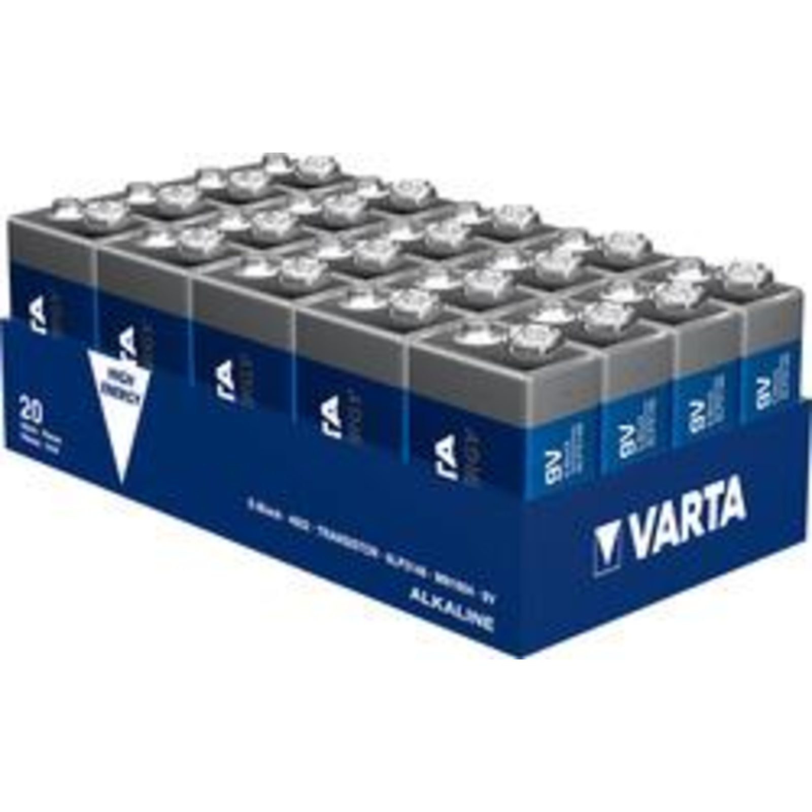 Varta High Energy Battery 20 X 9V Alkaline