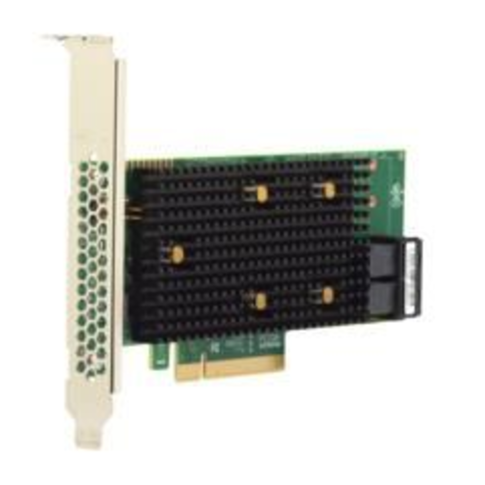Broadcom 9400-8I PCIe SAS SATA Full-height Low-profile Black Green Silver 4500000 H