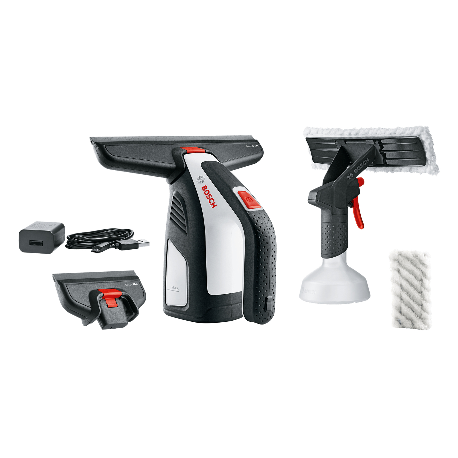 Bosch GlassVAC Window Cleaner Handheld Vacuum Cleaner