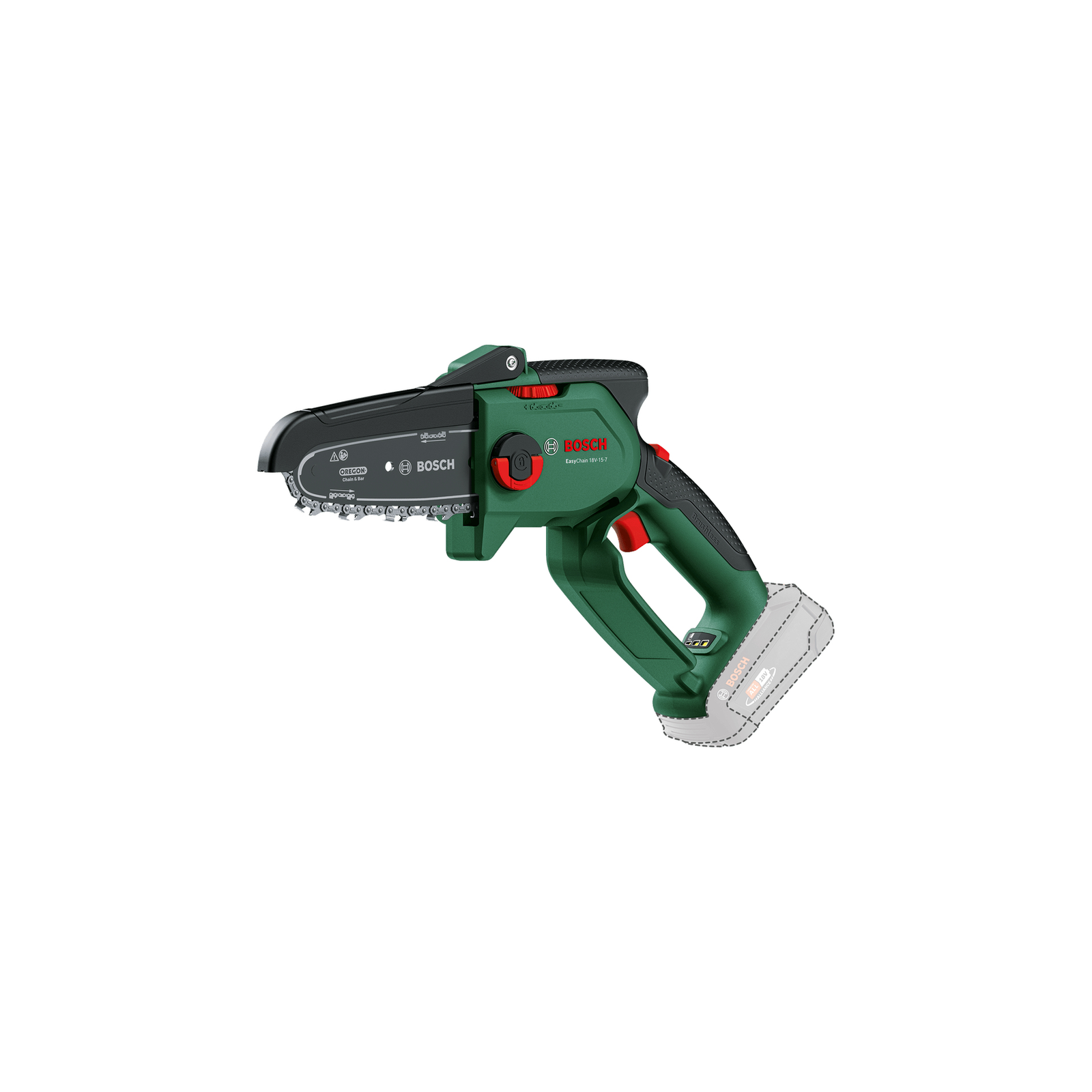 Bosch EasyChain 18V-15-7 Solo Cordless Pruning Saw