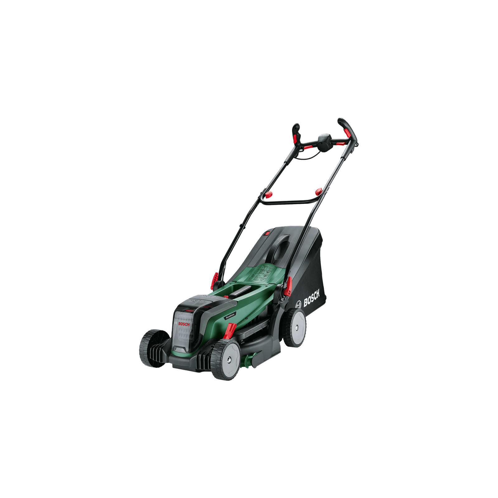 Bosch 37-550 Lawn Mower with Wheel Drive 550 M2 37cm 2.5cm 7cm redor Blades